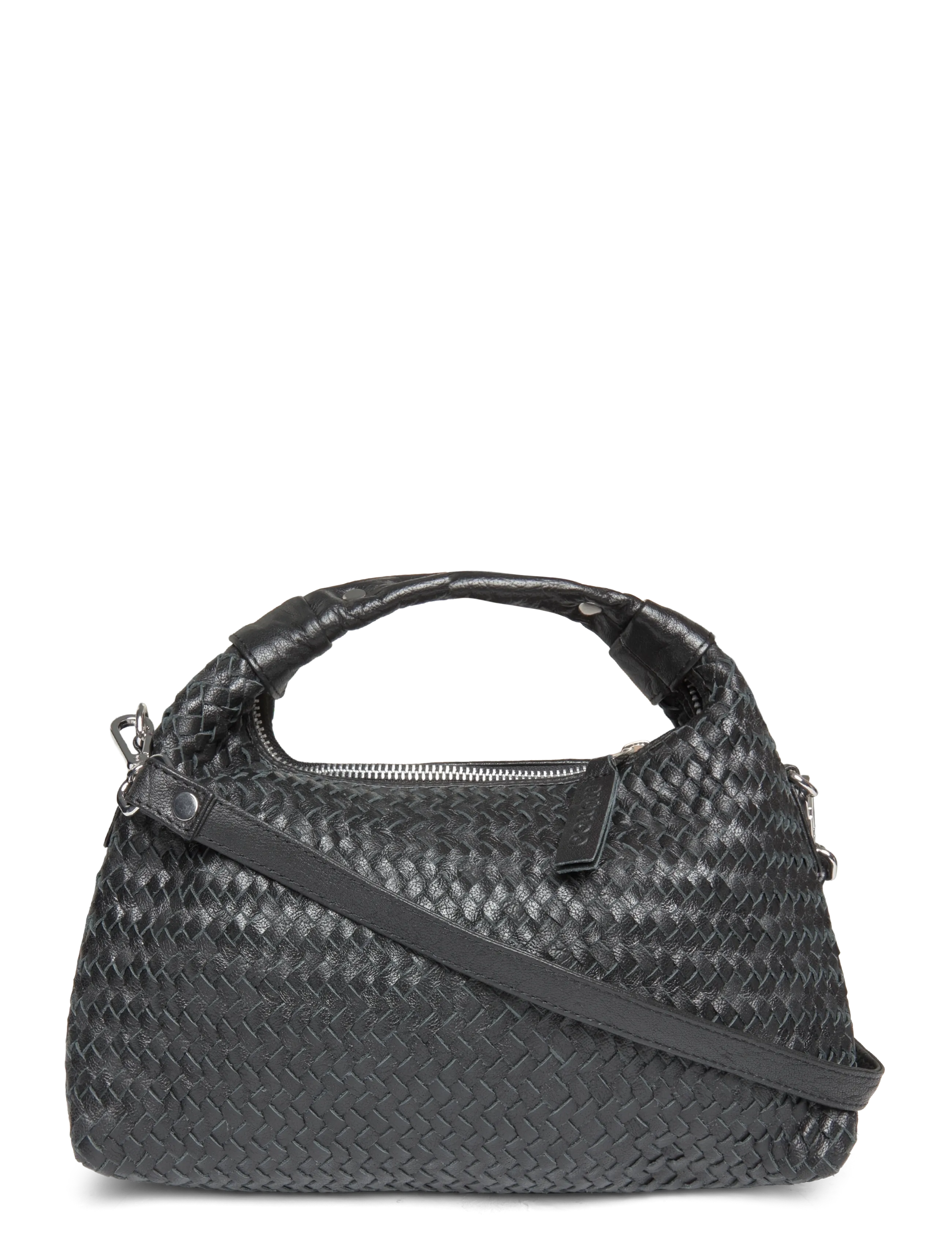 Nunoo - Dandy Woven Black - crossbody bags - black - 1