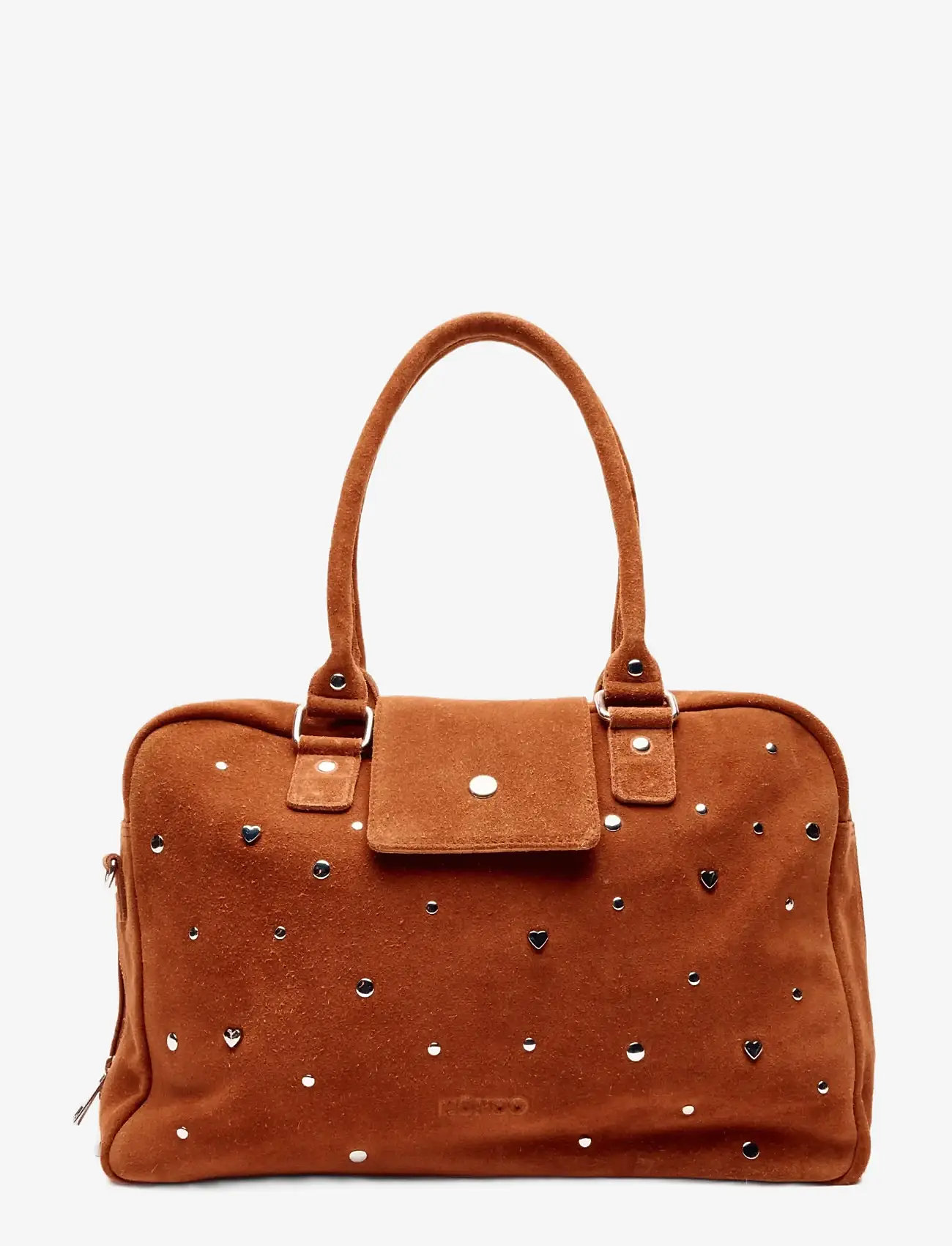 Nunoo - Harper Sweetheart Suede Redwood - crossbody kotid - black - 0