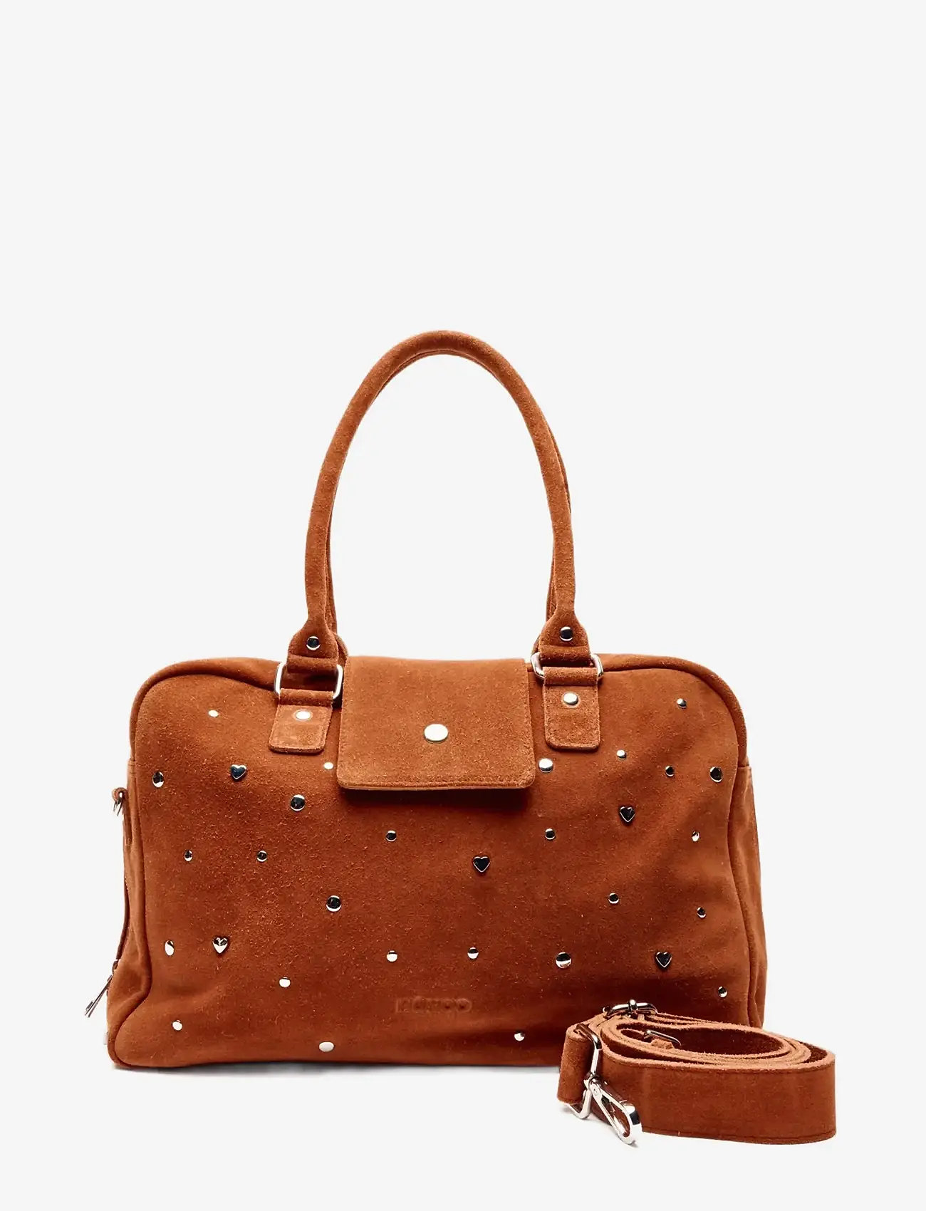 Nunoo - Harper Sweetheart Suede Redwood - crossbody kotid - black - 1