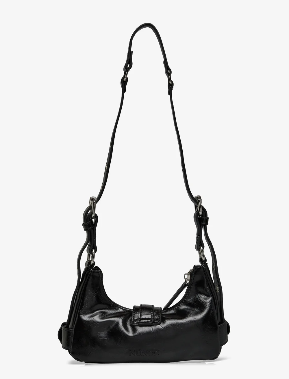 Nunoo - Palma Wrinkle Recycled PU - særlige begivenheder - black - 1