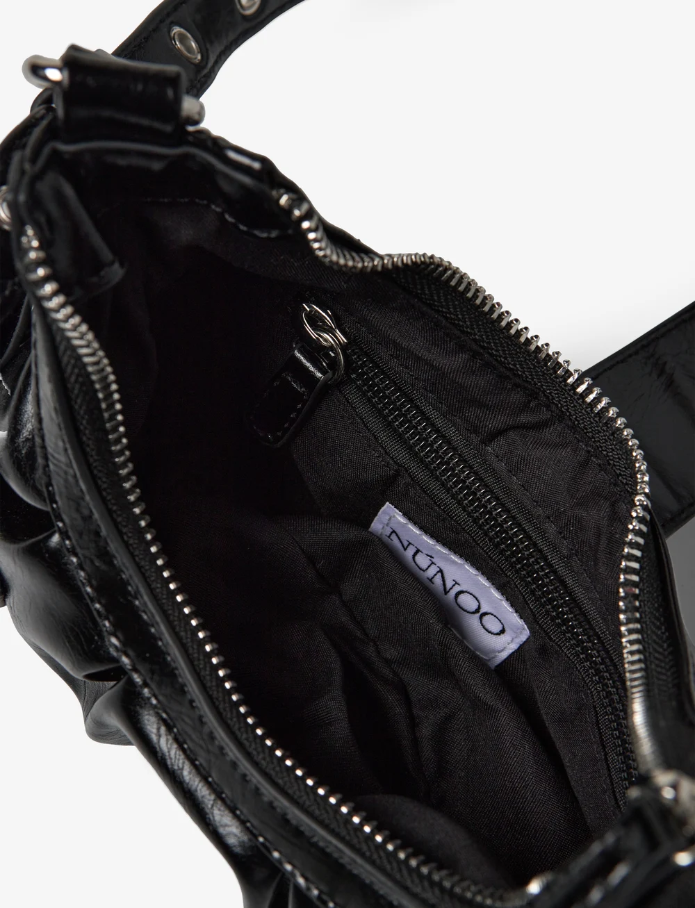 Nunoo - Palma Wrinkle Recycled PU - særlige begivenheder - black - 3