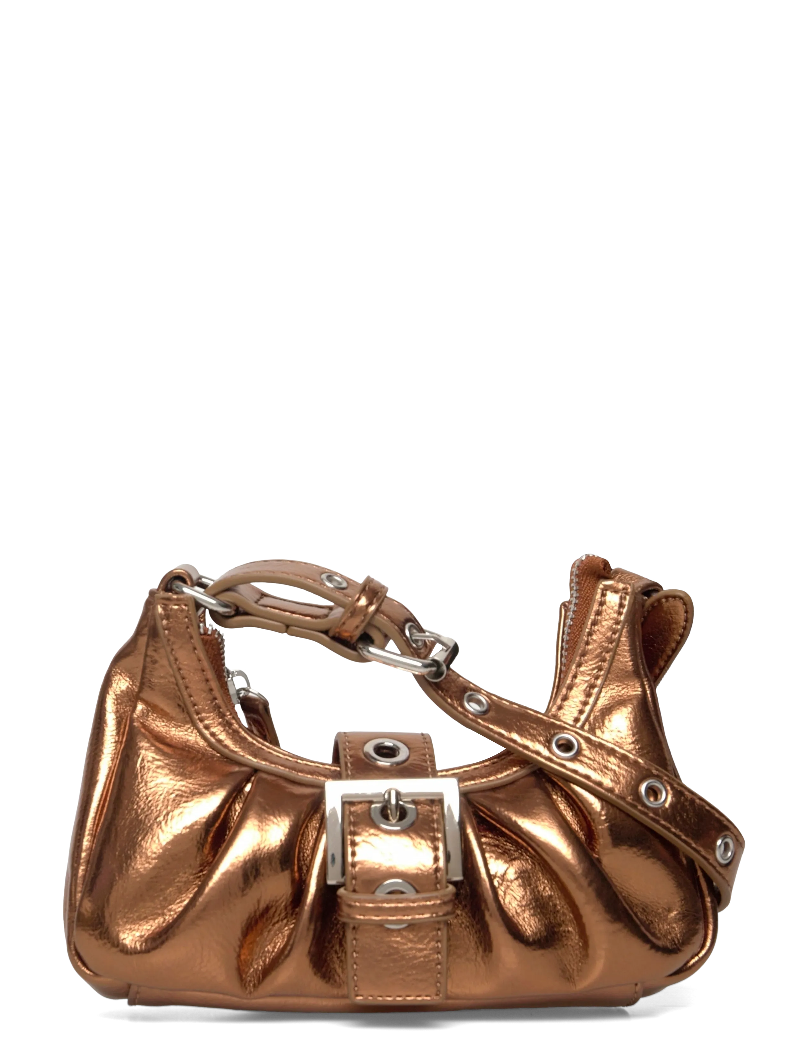 Nunoo Palma Recycled Cool Bronze - Axelremsväskor - BRONZE / brown