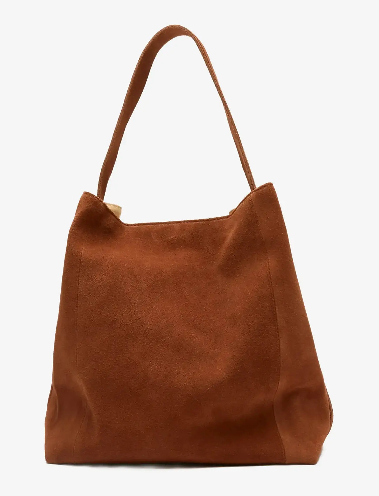 Nunoo - Chiara Large Suede Redwood - tote bags - redwood - 2