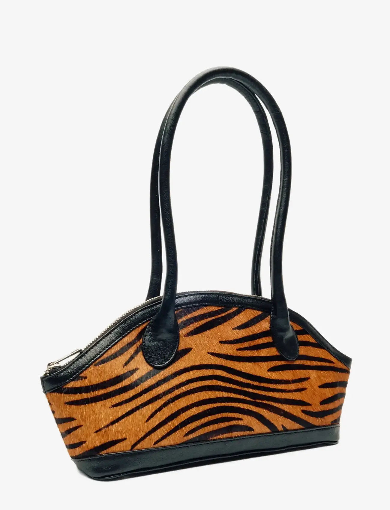 Nunoo - Ayo Stripes Deluxe Dark Brown - håndtasker - stripes - 1