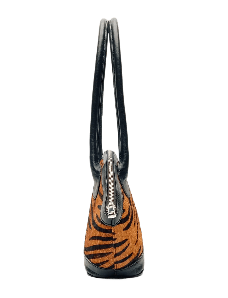 Nunoo - Ayo Stripes Deluxe Dark Brown - handtaschen - stripes - 2