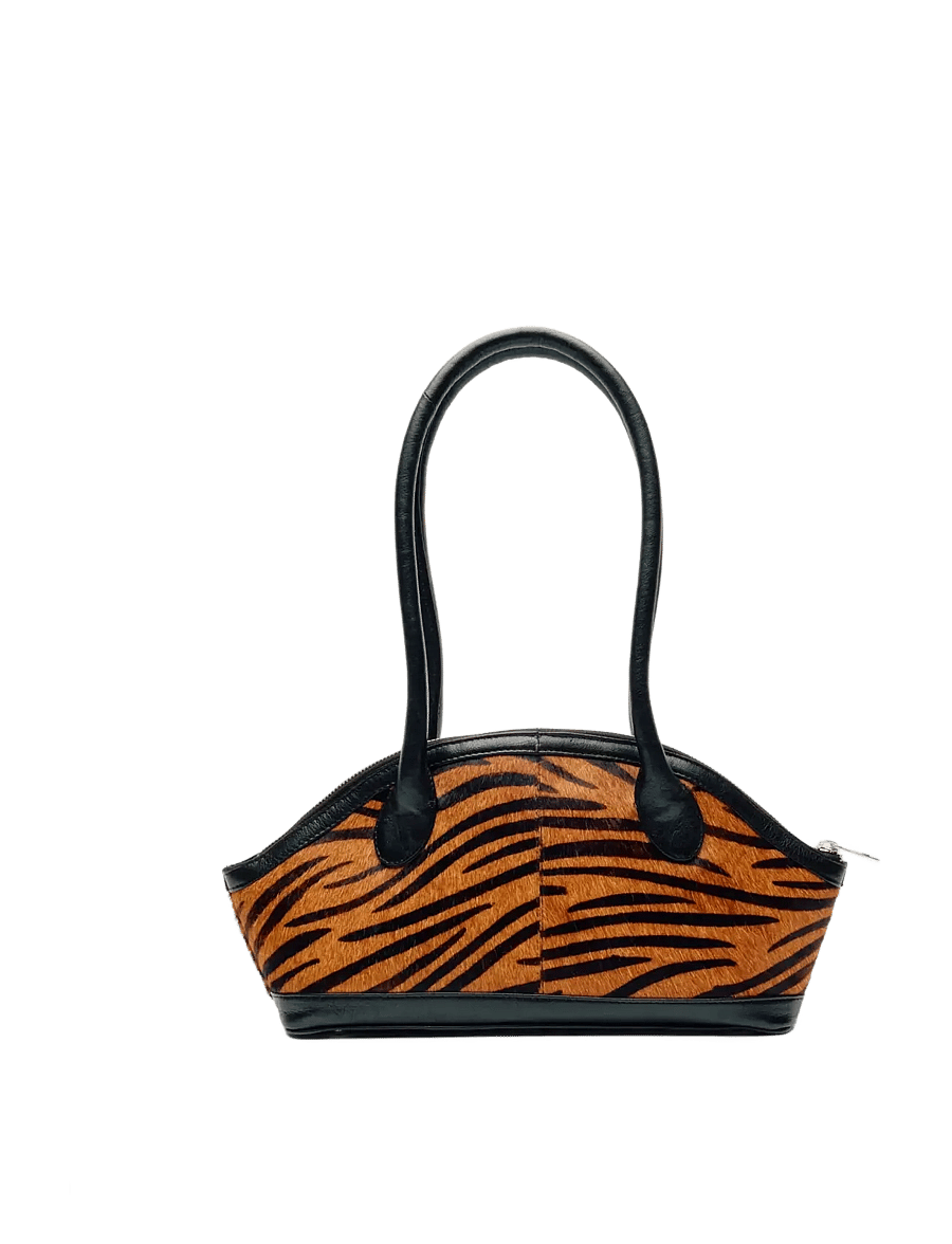 Nunoo - Ayo Stripes Deluxe Dark Brown - handtaschen - stripes - 3