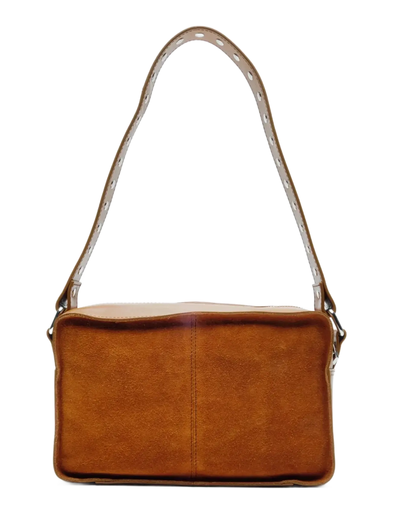 Nunoo - Ellie Suede Pecan Brown - crossbody bags - pecan brown - 2