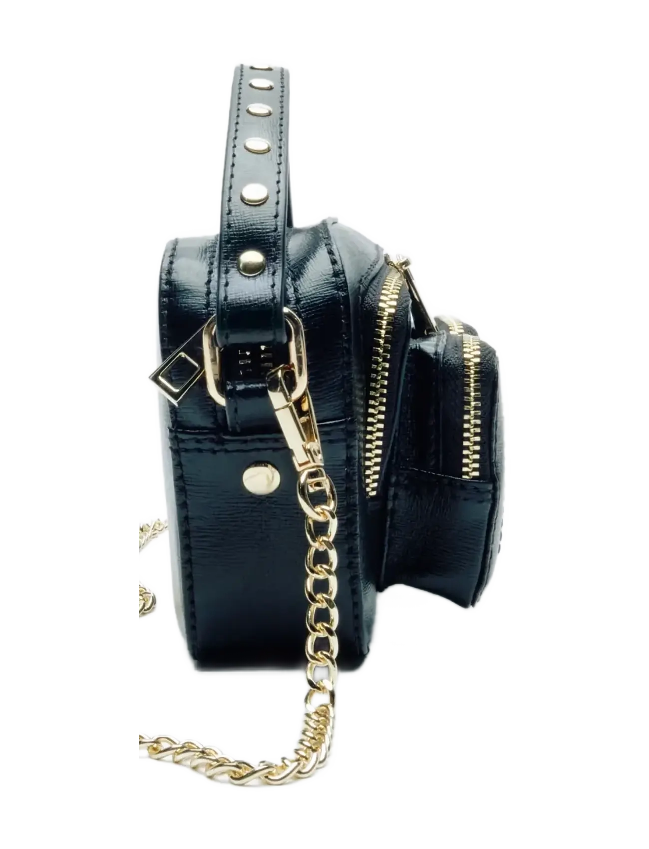 Nunoo - Helena Florence Black w. Gold - everyday style - black - 4