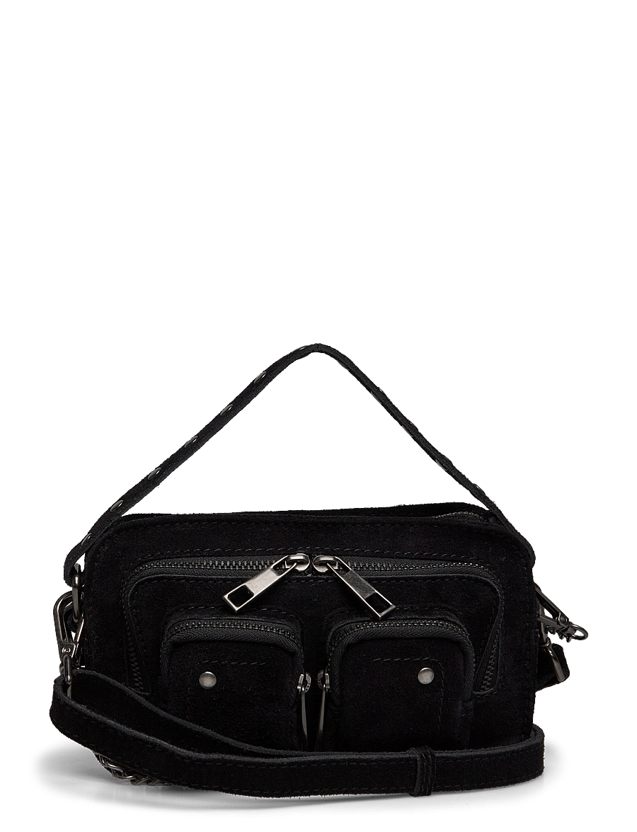 Nunoo - Helena Suede w. Antique silver - hversdagsleg tíska - black - 0