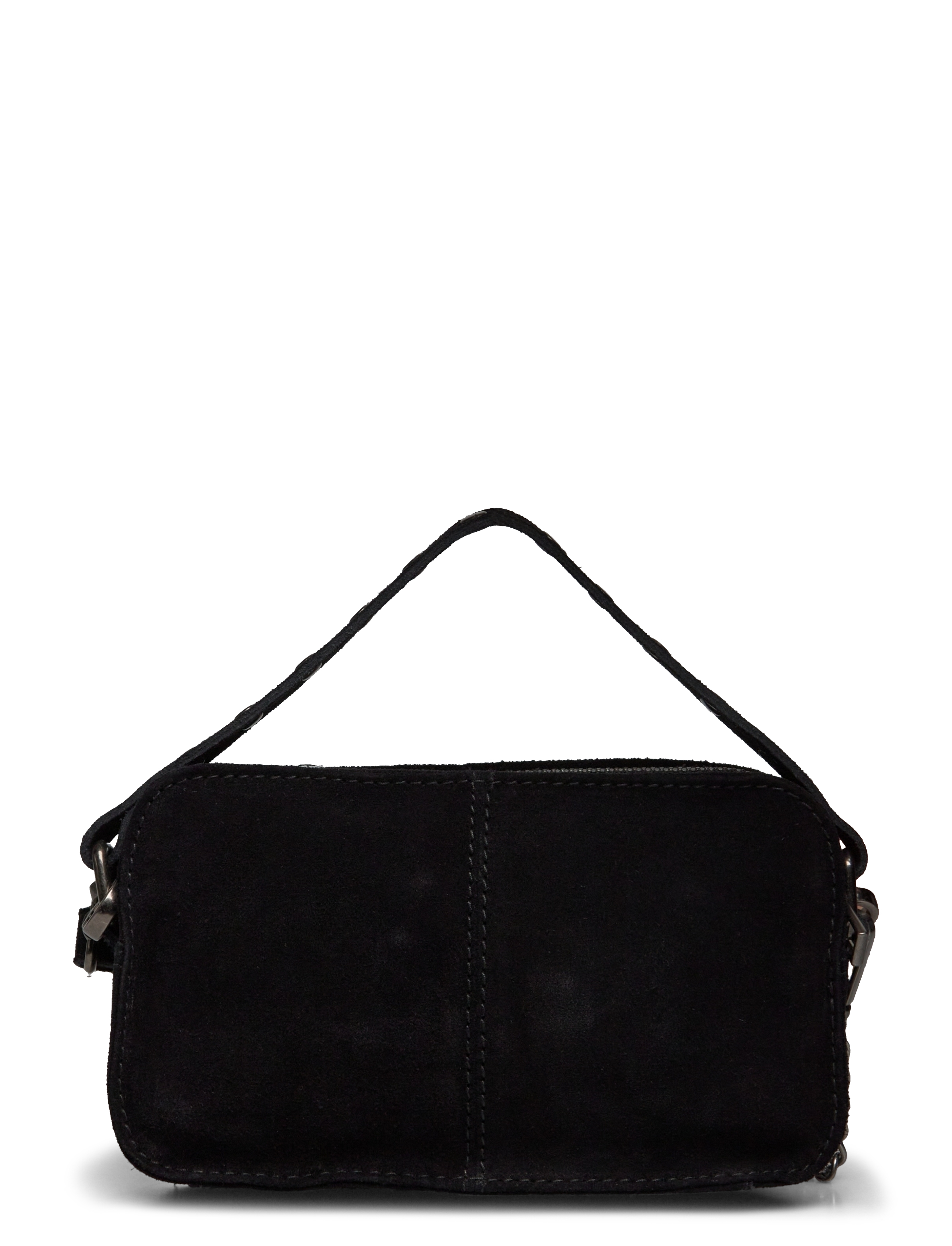 Nunoo - Helena Suede w. Antique silver - hversdagsleg tíska - black - 1