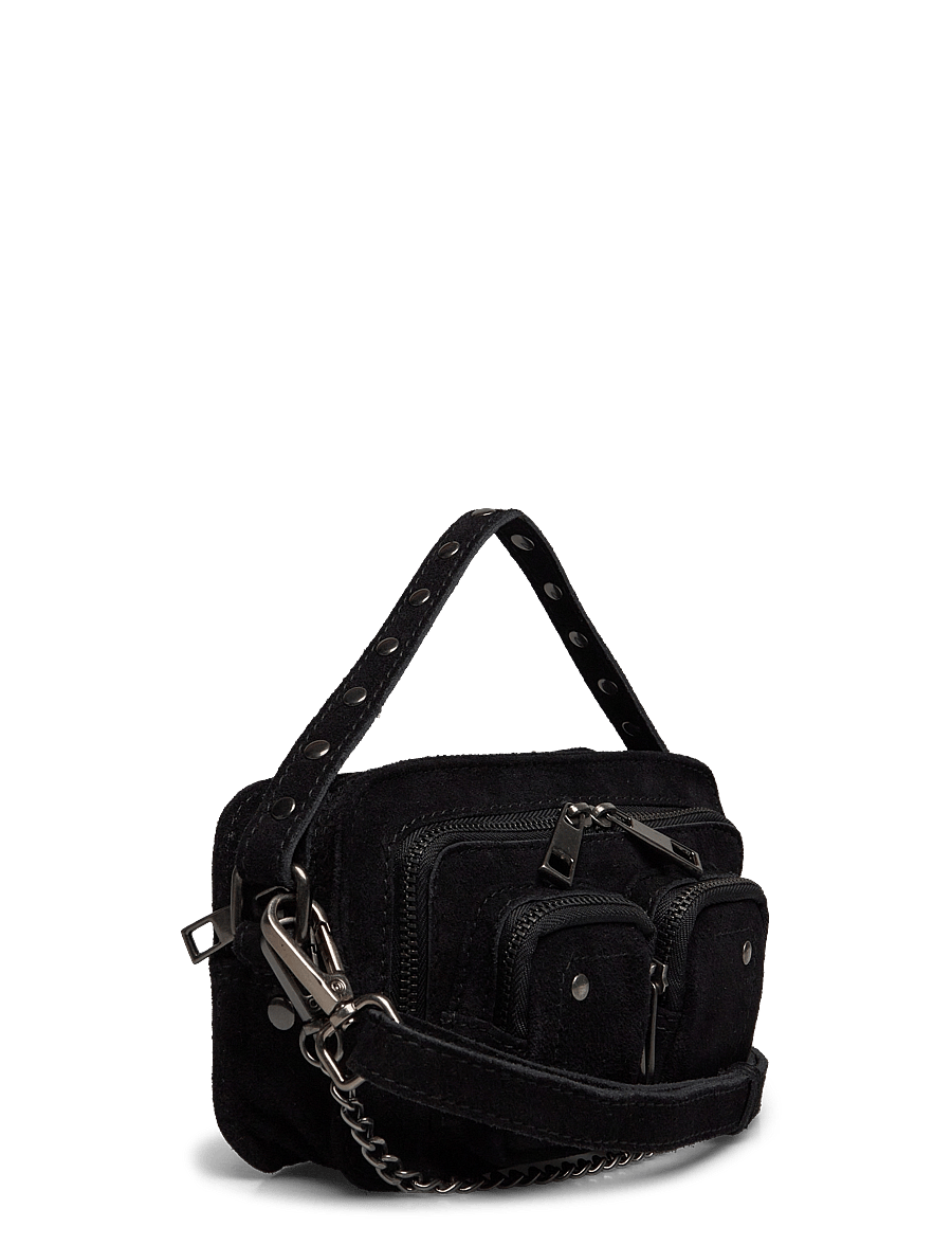 Nunoo - Helena Suede w. Antique silver - hversdagsleg tíska - black - 2