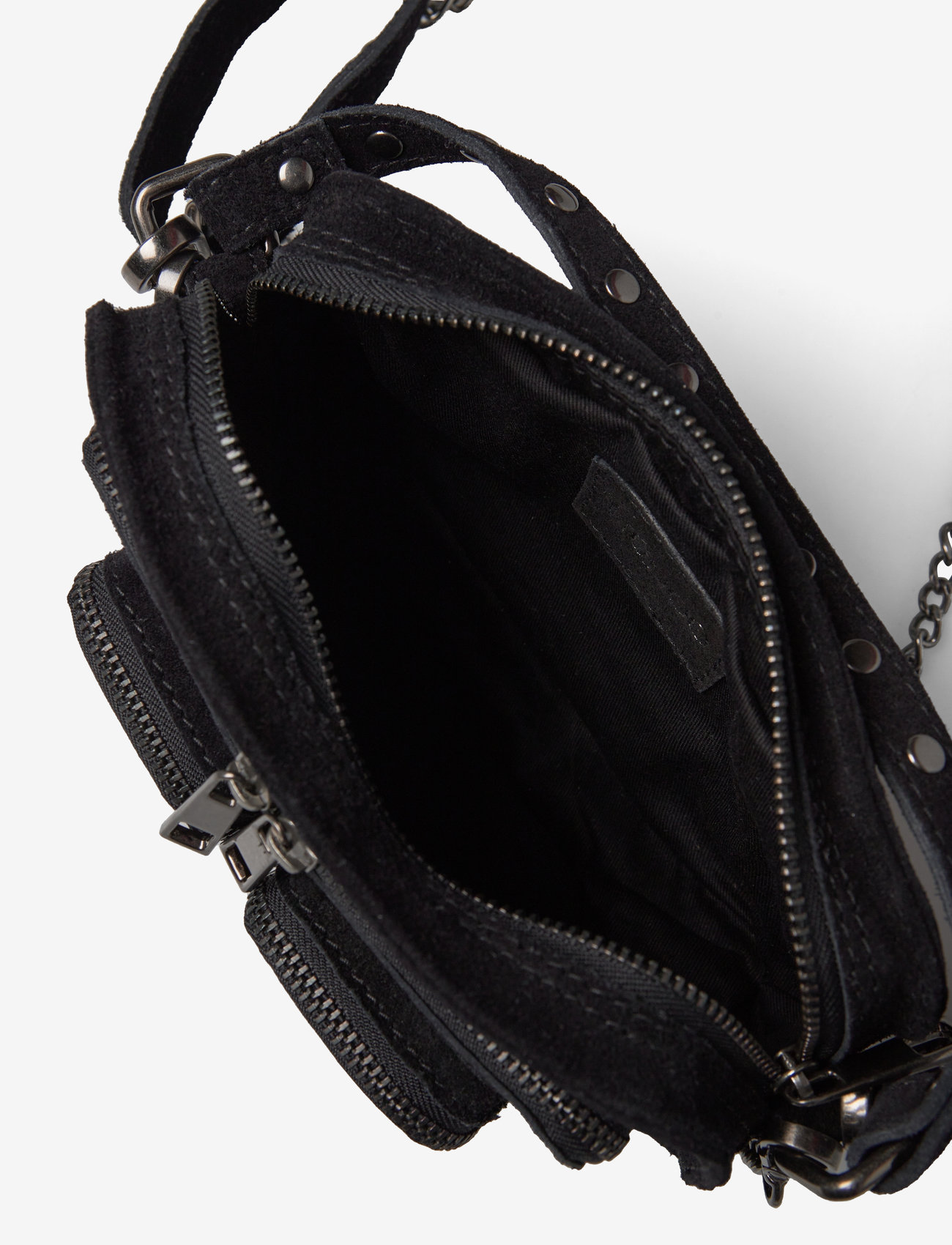 Nunoo - Helena Suede w. Antique silver - besondere anlässe - black - 3