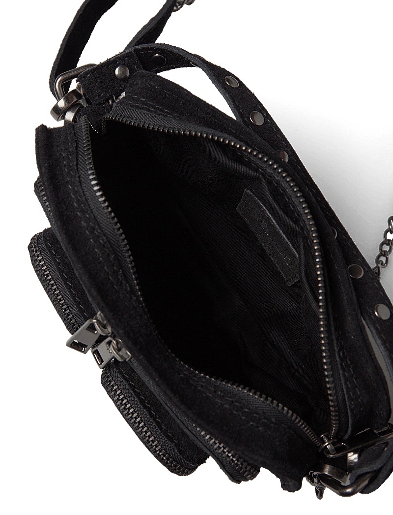 Nunoo - Helena Suede w. Antique silver - besondere anlässe - black - 3