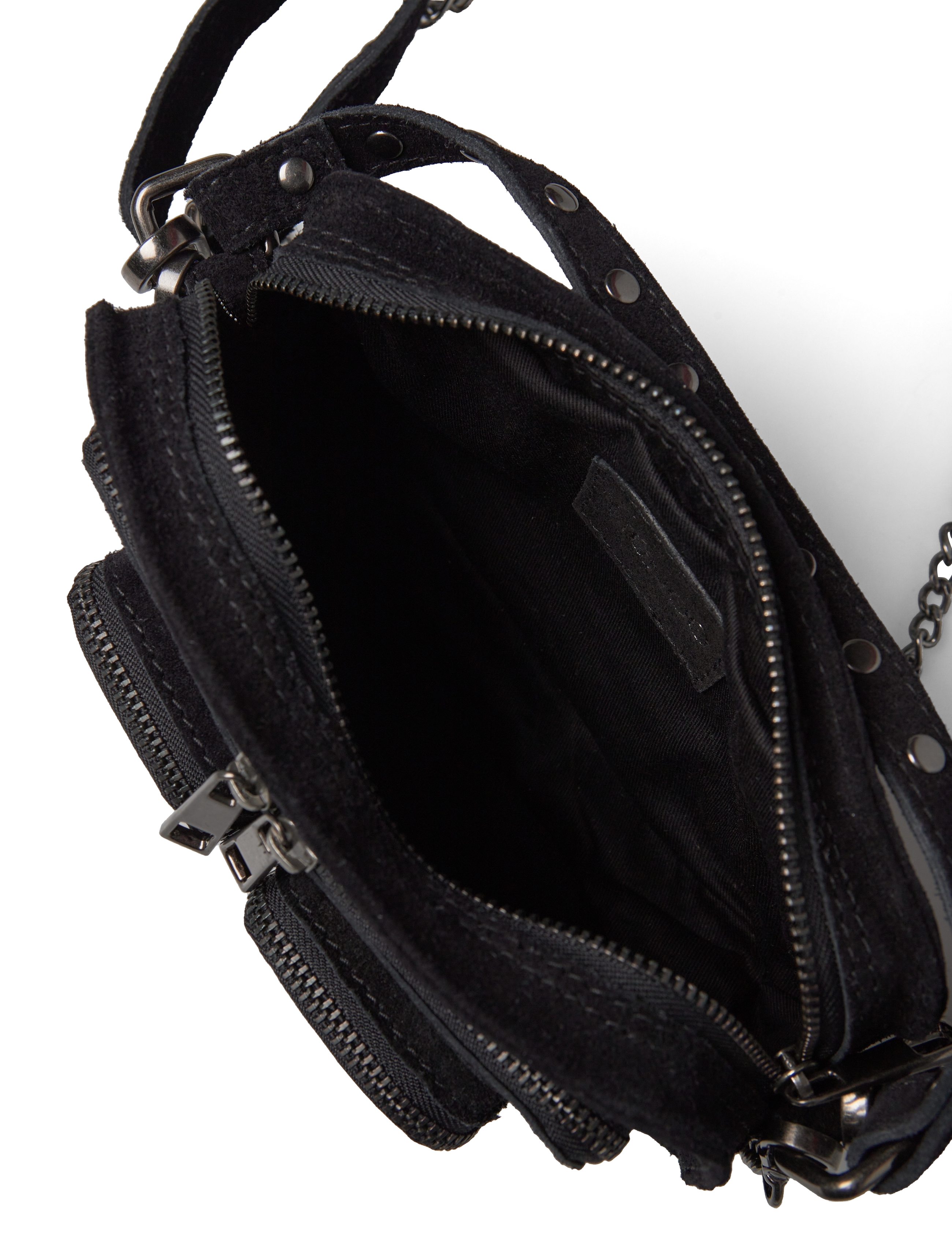 Nunoo - Helena Suede w. Antique silver - hversdagsleg tíska - black - 3