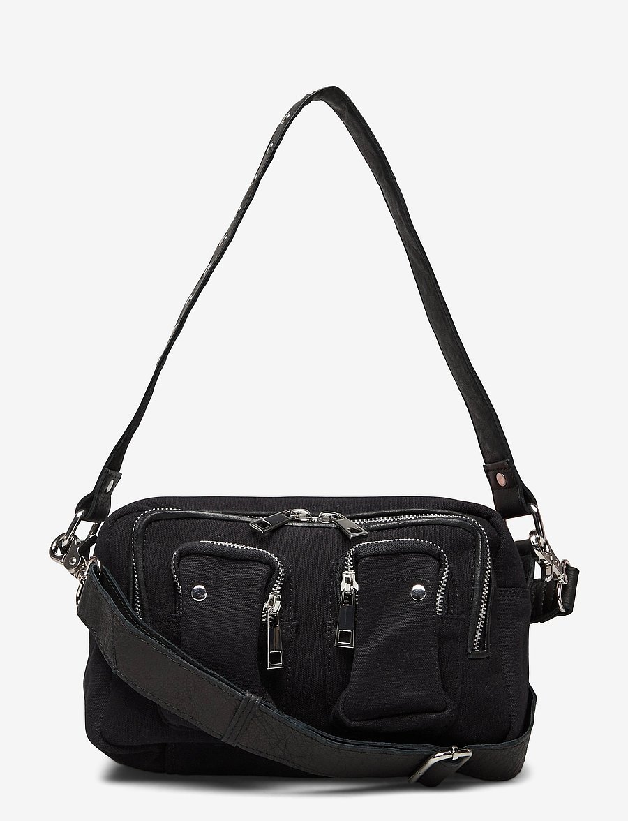 Nunoo - Ellie Recycled Canvas - hverdags stil - black - 0