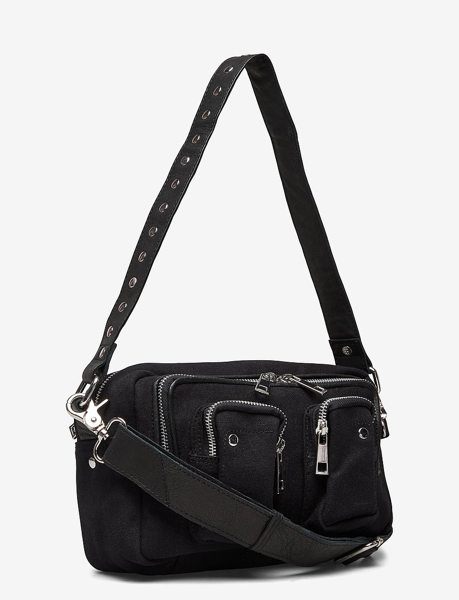 Nunoo - Ellie Recycled Canvas - hverdags stil - black - 2