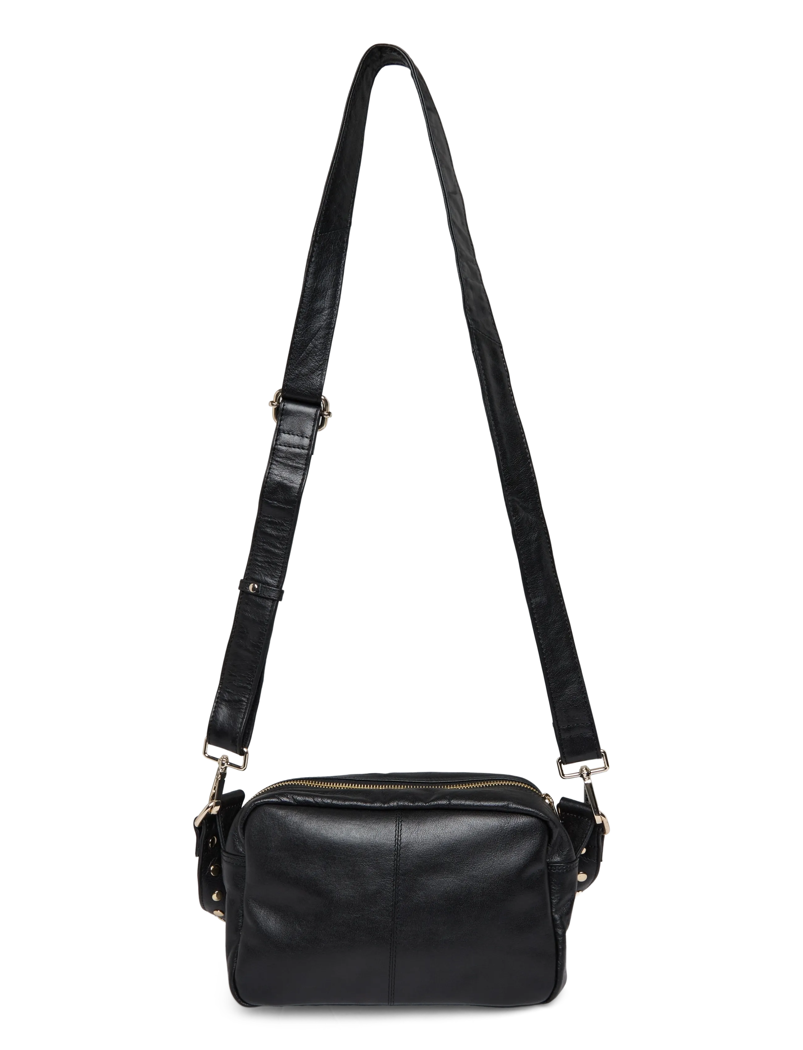 Nunoo - Ellie Air 1 Black w. gold - umhängetaschen - black - 2