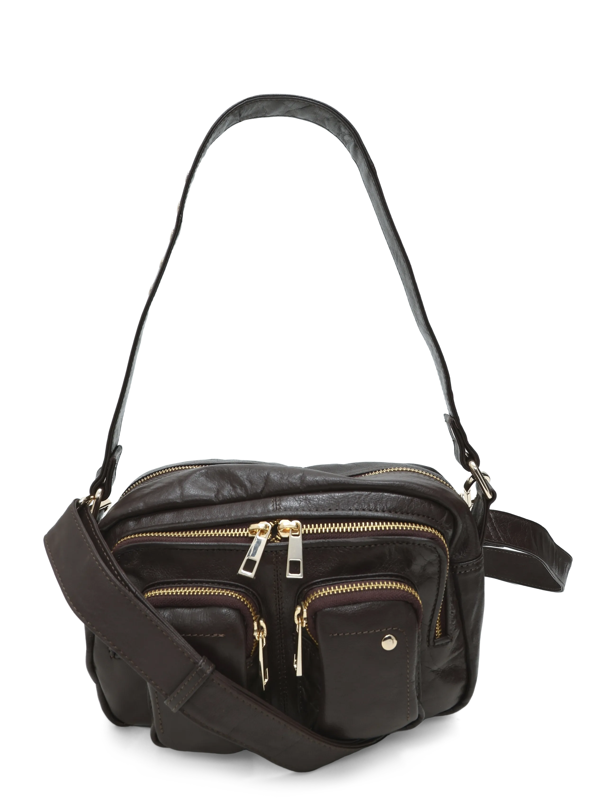 Nunoo Ellie Air 1 Dark Brown w. Gold - Farben der Saison - DARK BROWN / brown