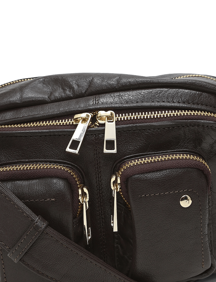 Nunoo - Ellie Air 1 Dark Brown w. Gold - dark brown - 4