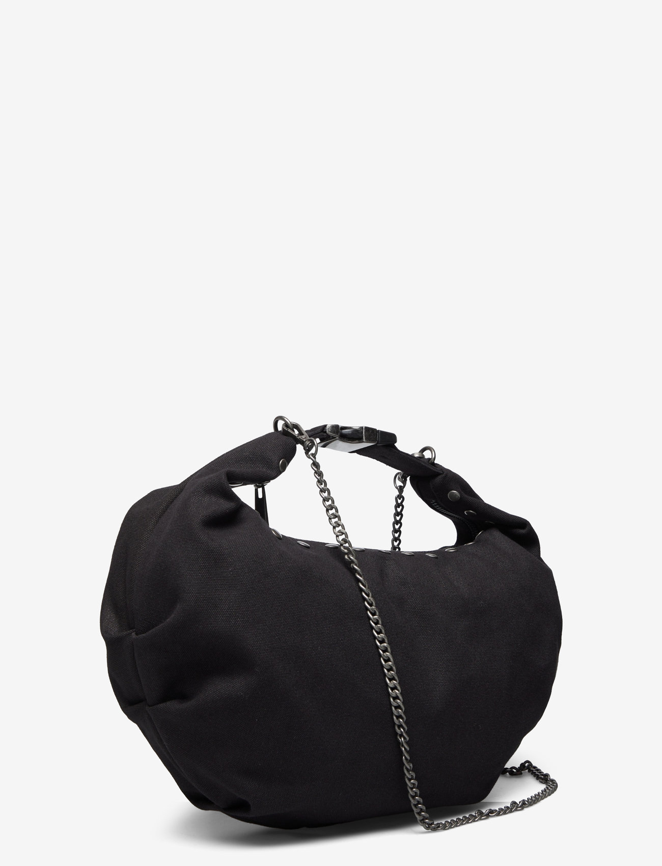 Nunoo - Dagmar Rivet Recycled Canvas - fødselsdagsgaver - black - 2