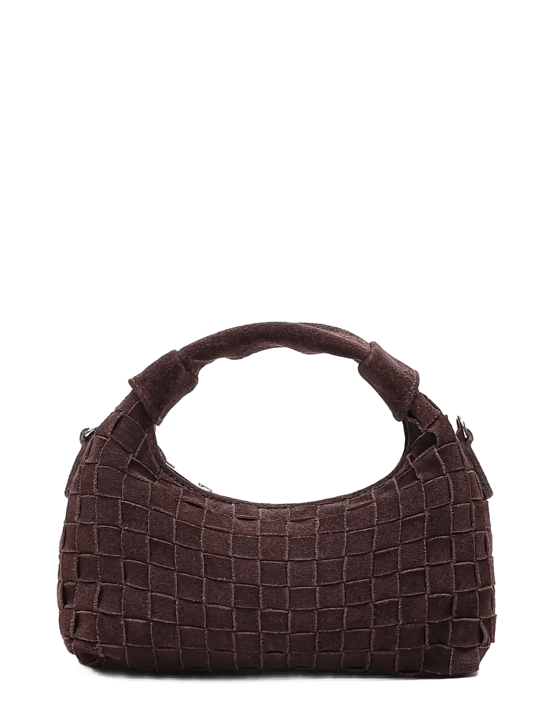 Nunoo - Mini Dandy Braided Suede Chocolate - special occasions - chocolate - 0