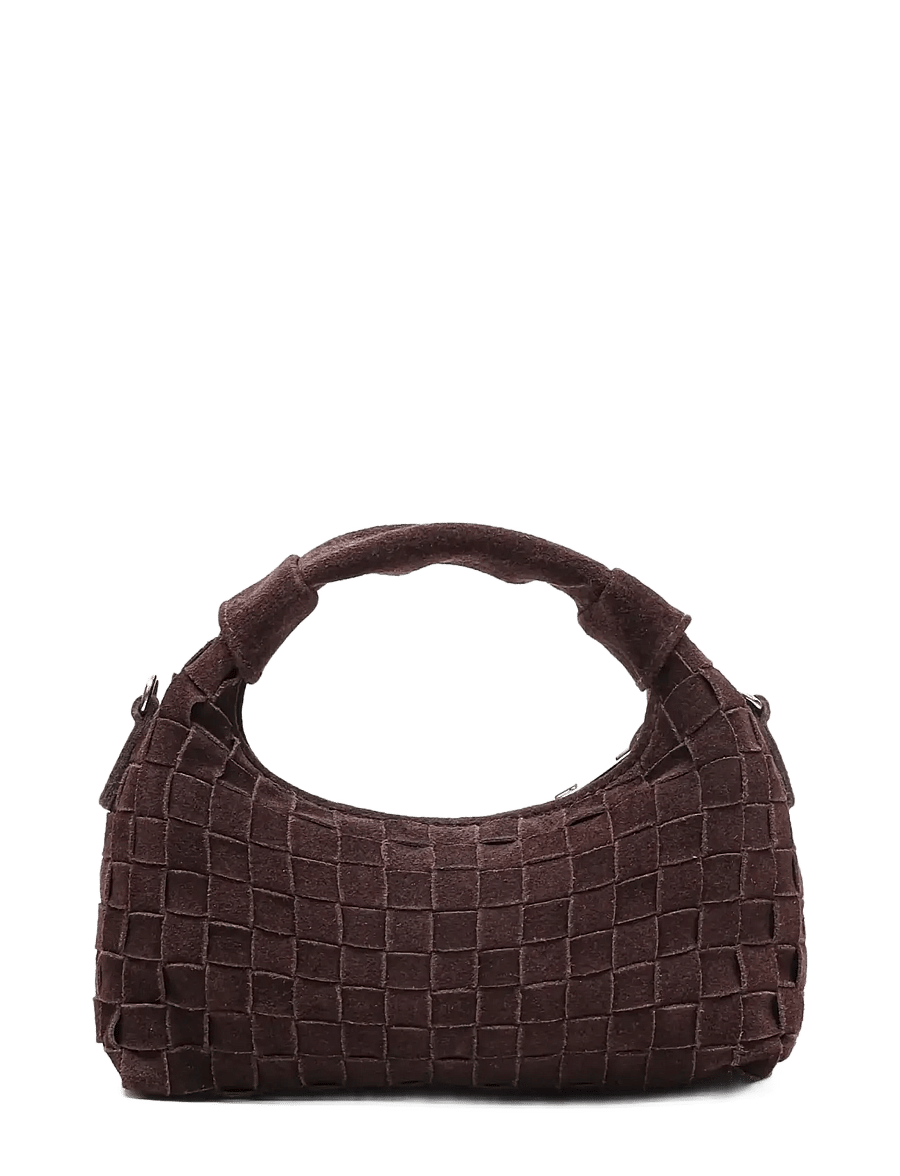 Nunoo - Mini Dandy Braided Suede Chocolate - speciella tillfällen - chocolate - 2