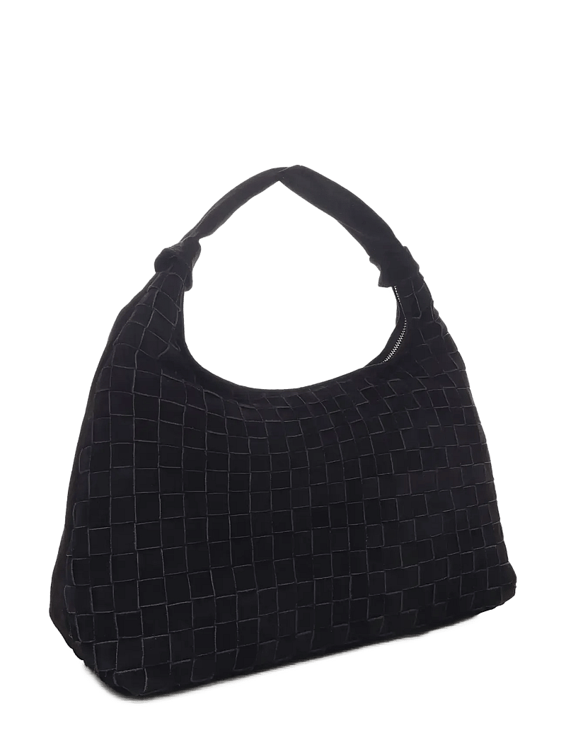 Nunoo - Mini Dandy Braided Suede Black - særlige begivenheder - black - 1