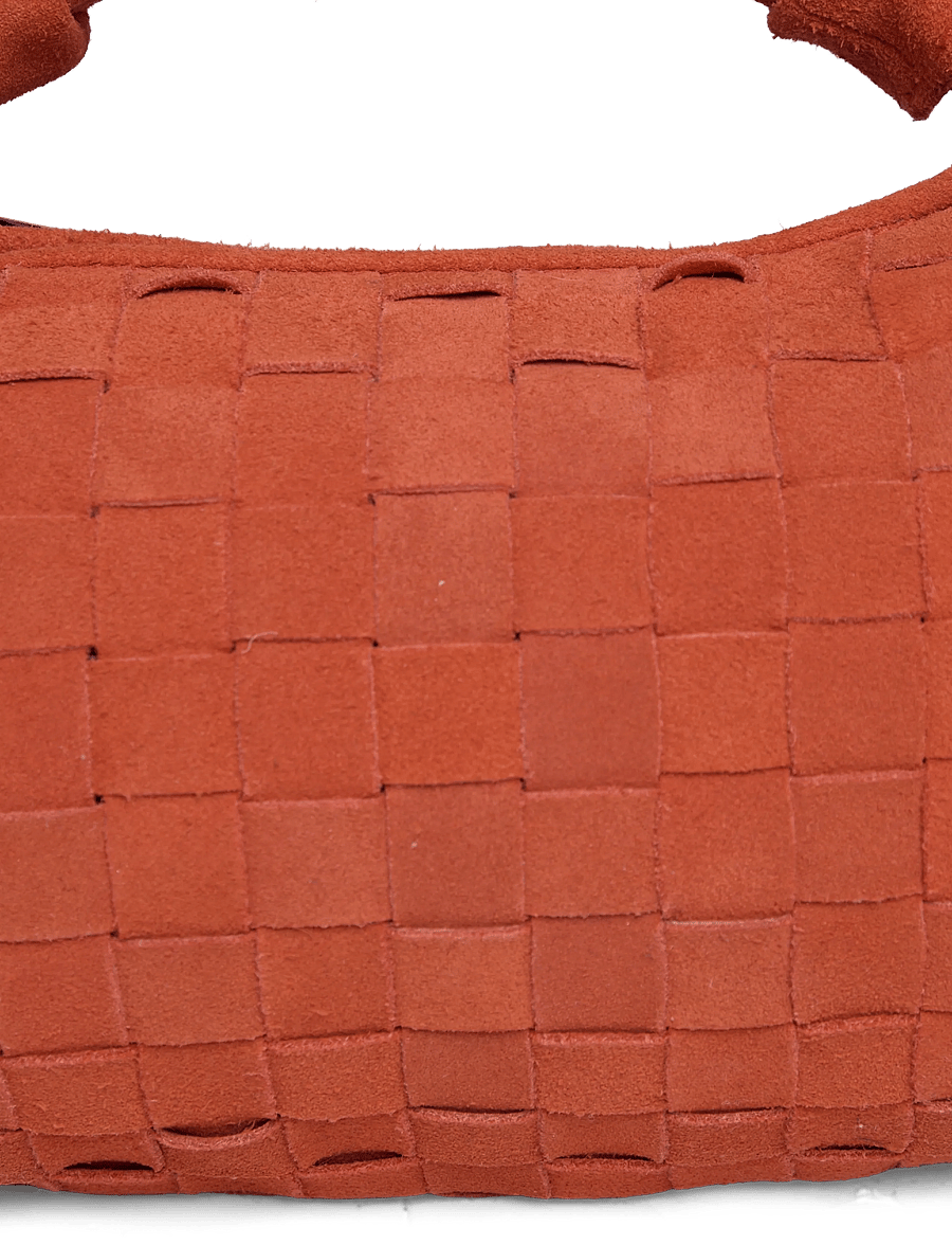 Nunoo - Mini Dandy Braided Suede Red - red - 2