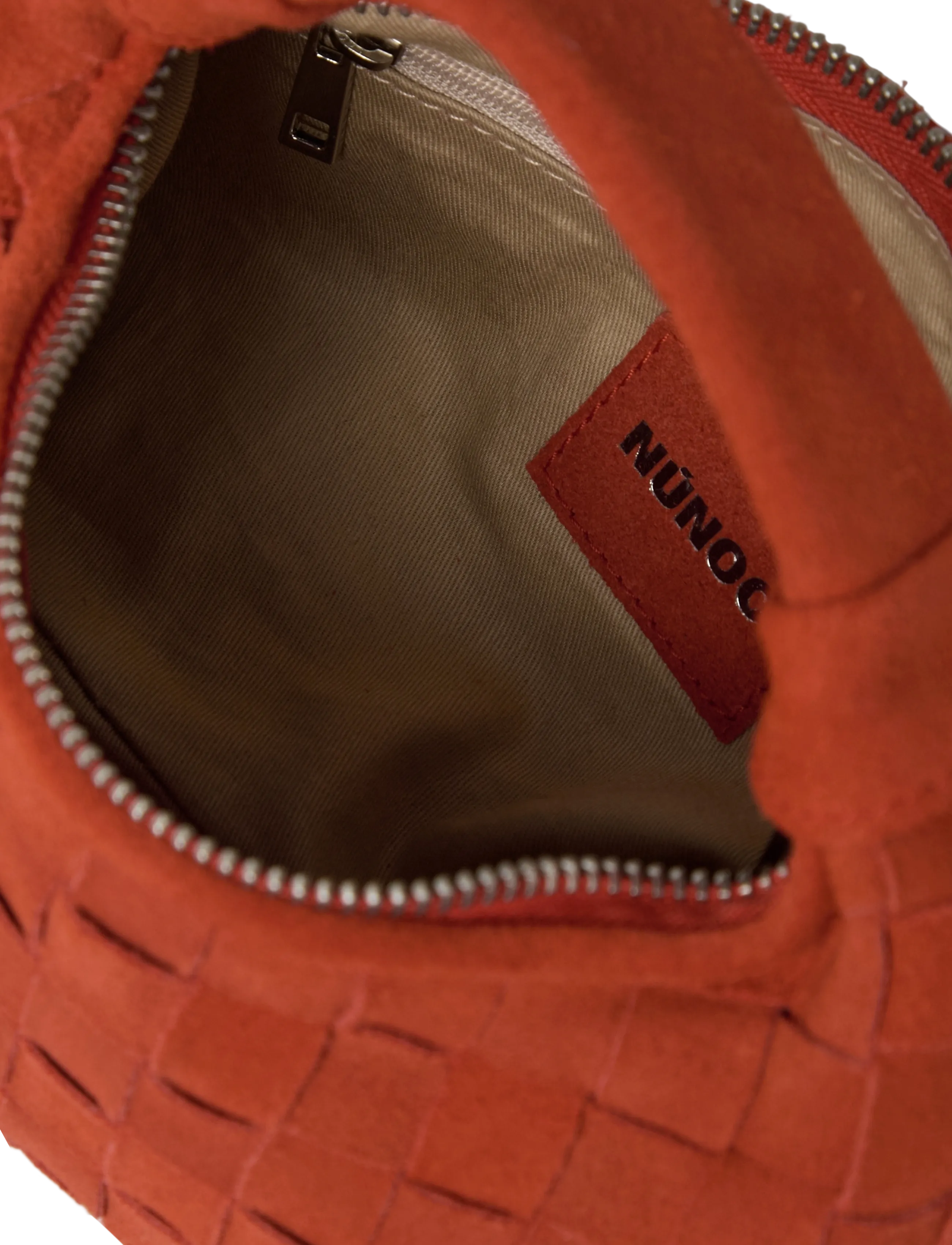 Nunoo - Mini Dandy Braided Suede Red - red - 3