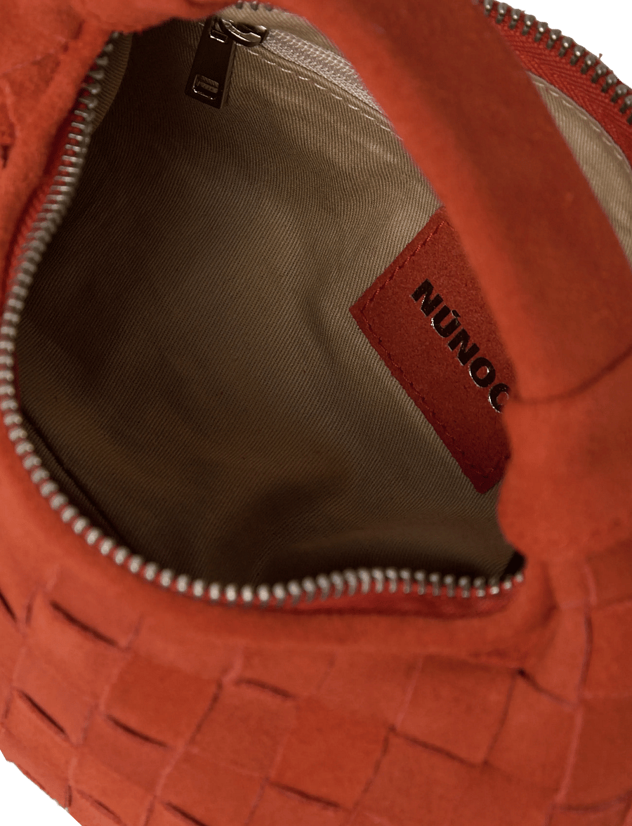 Nunoo - Mini Dandy Braided Suede Red - red - 3