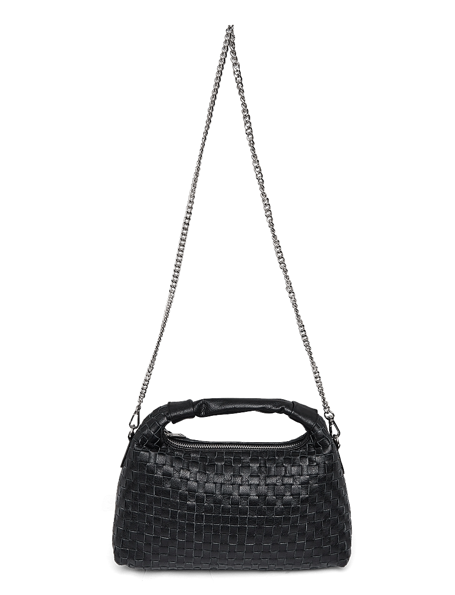 Nunoo - Dandy Braided Air 1 Black - crossbody bags - black - 1