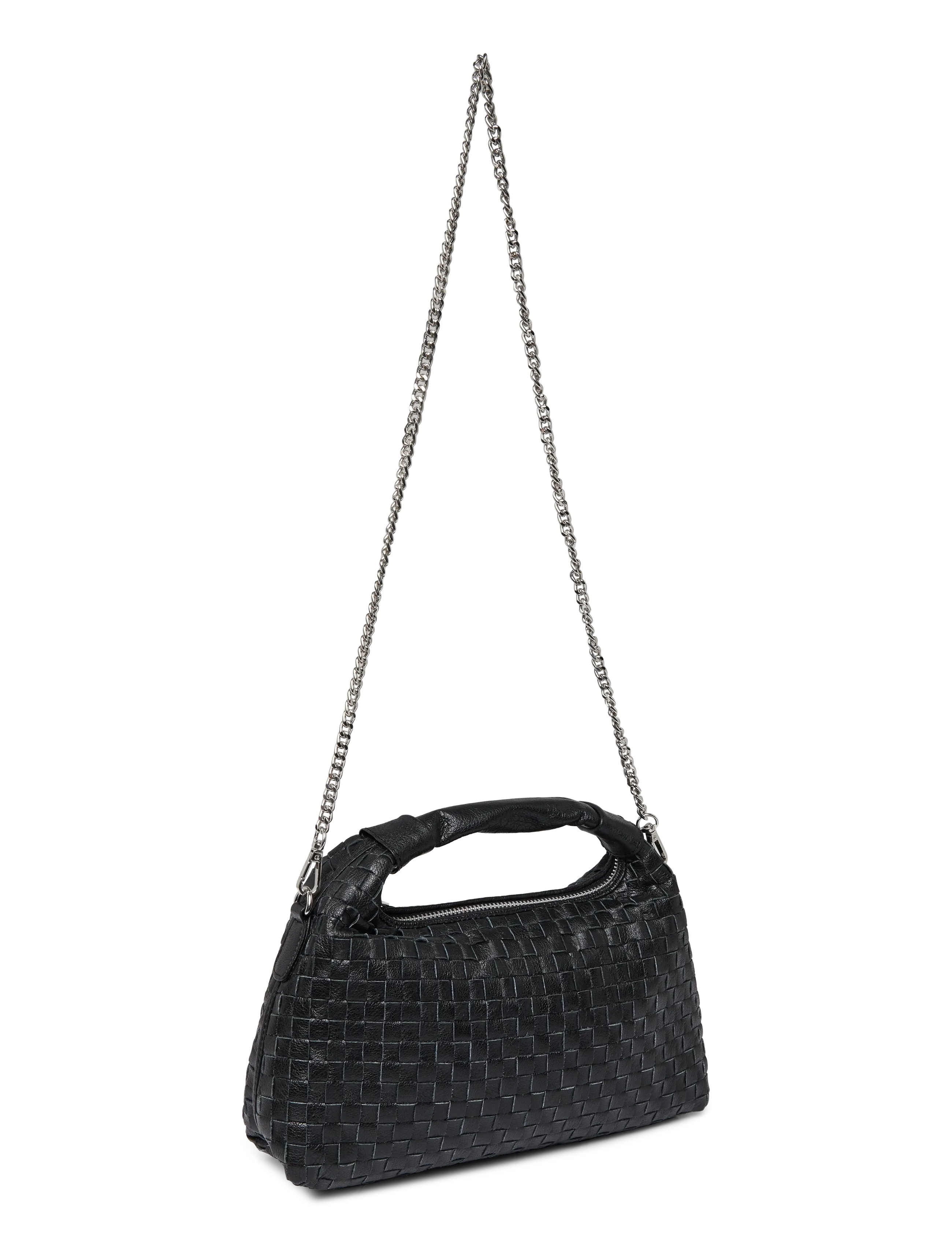 Nunoo - Dandy Braided Air 1 Black - crossbody bags - black - 3