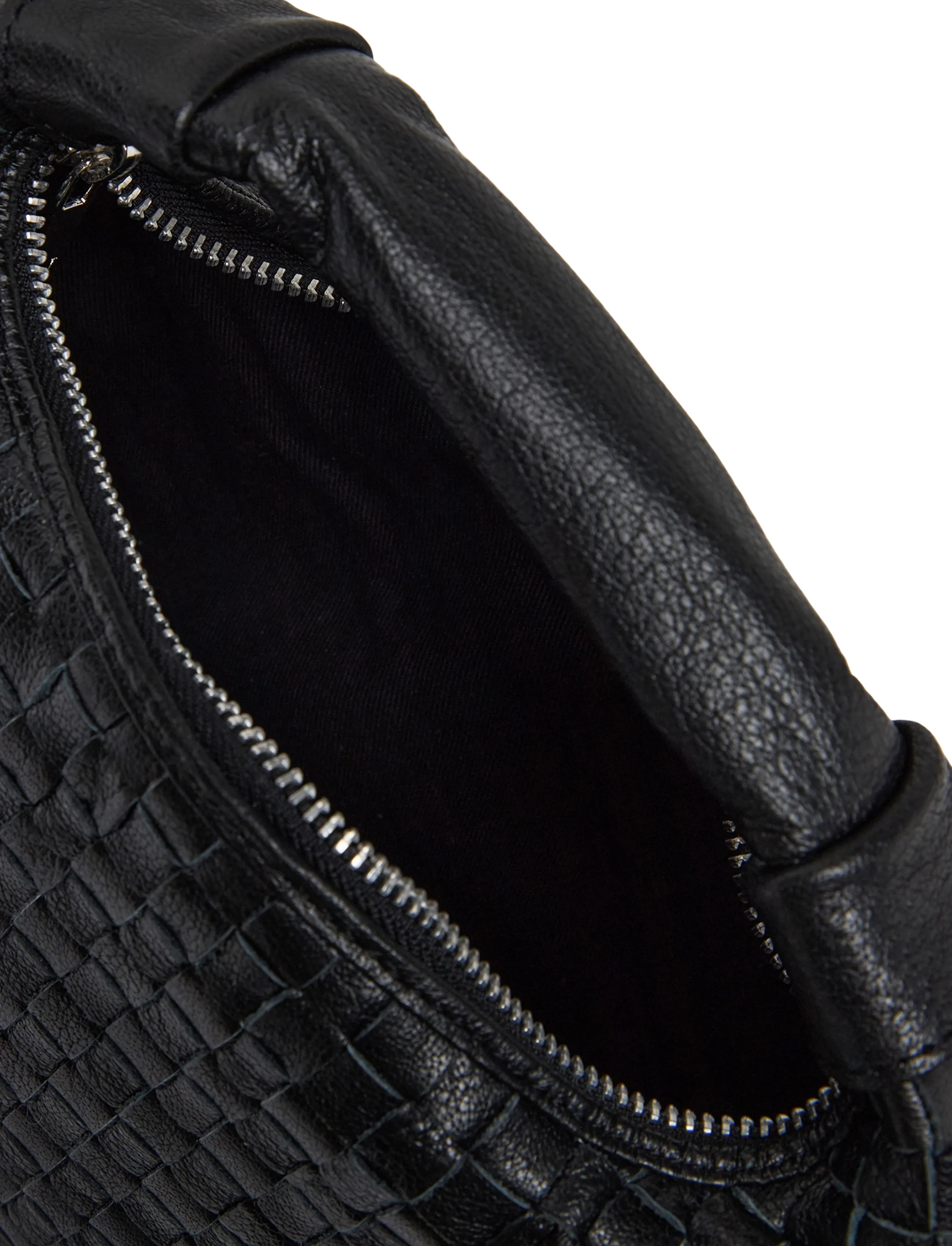 Nunoo - Dandy Braided Air 1 Black - crossbody bags - black - 5