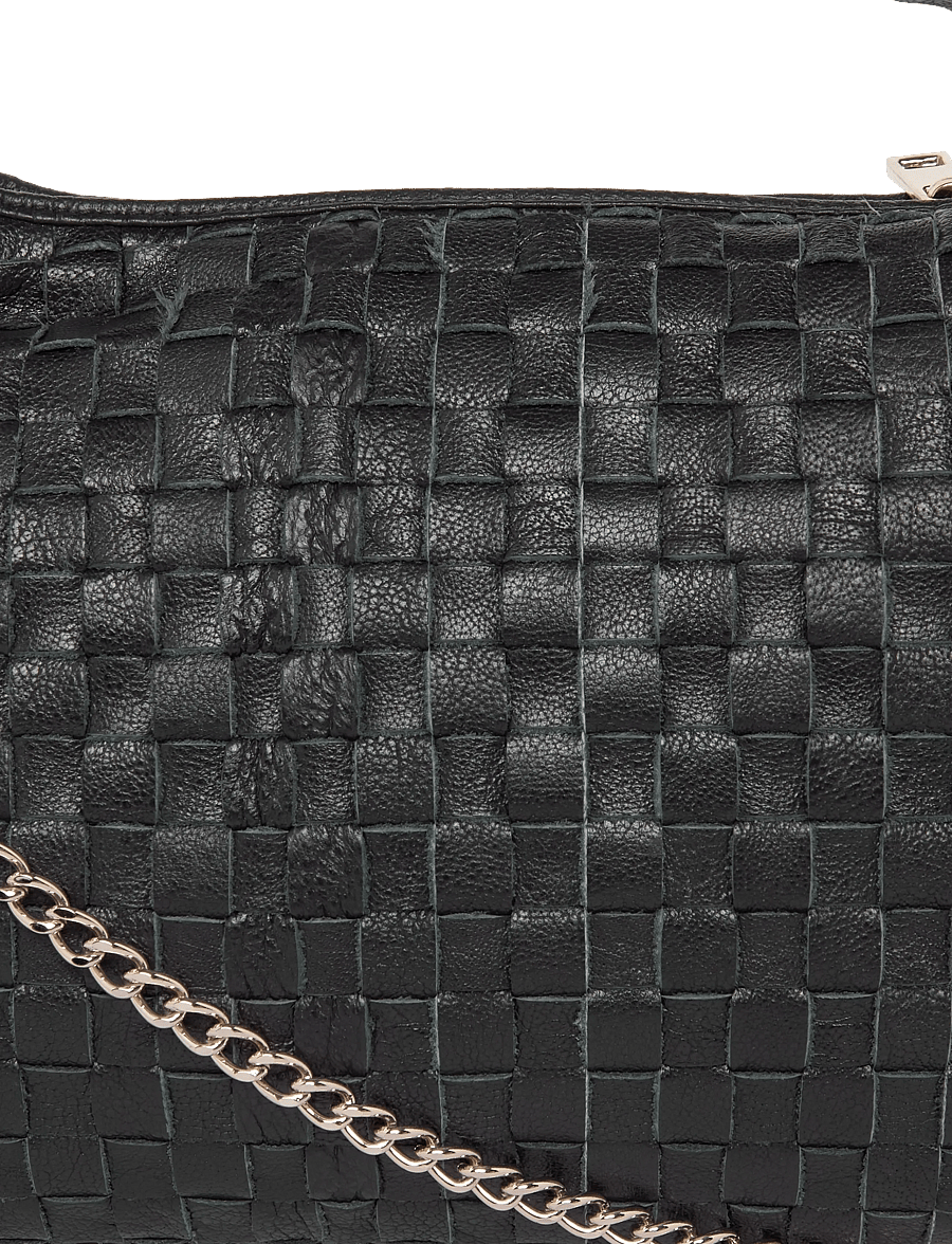 Nunoo - Dandy Braided Air 1 Black w. Gold - black - 4