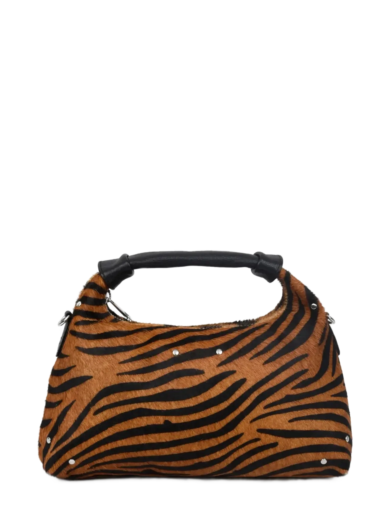 Nunoo Dandy Stripes Deluxe Dark Brown, One Size, Brown, Tasker > Tasker Med Tophåndtag, Dame