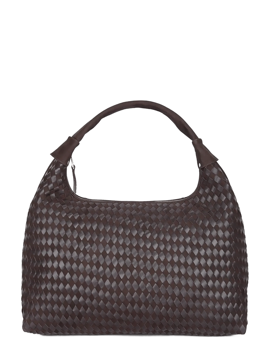 Nunoo - Maxi Dandy Braided Nubuck Chocolate - chocolate - 0