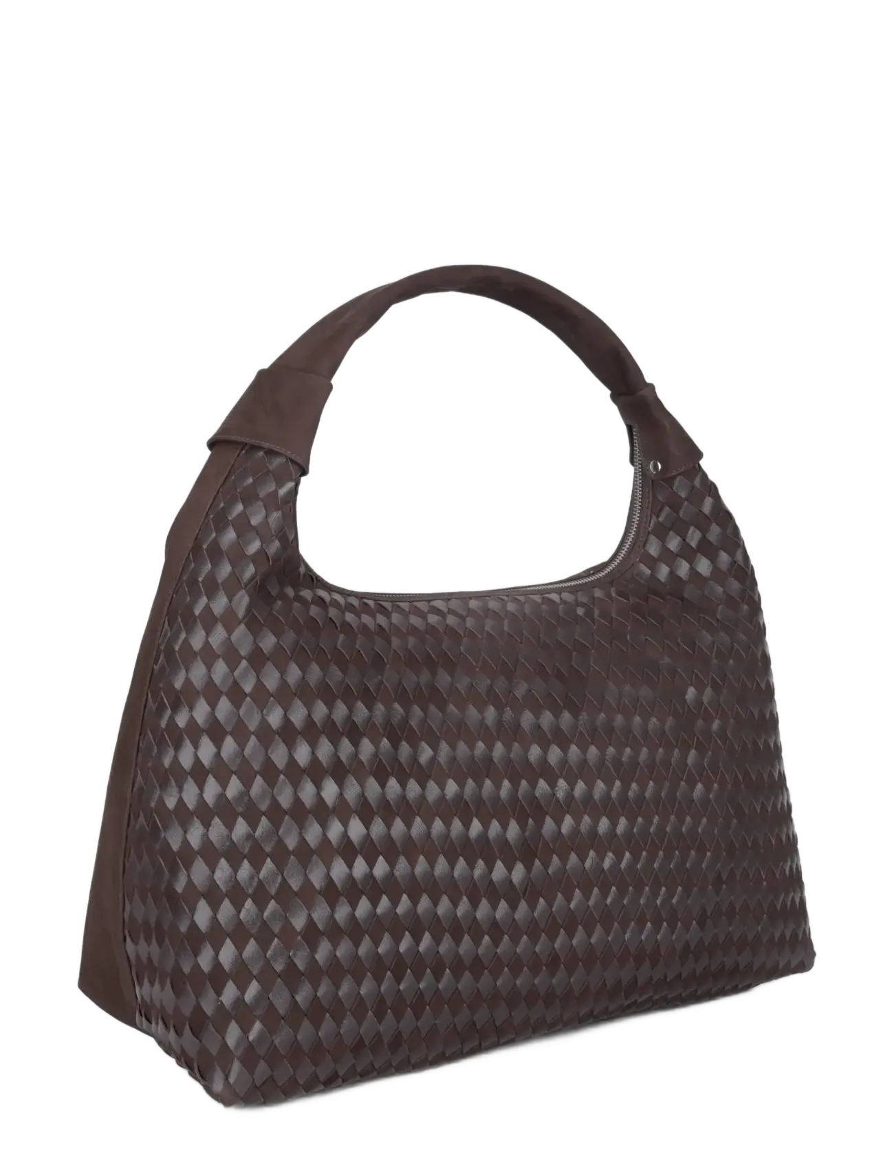 Nunoo - Maxi Dandy Braided Nubuck Chocolate - chocolate - 1