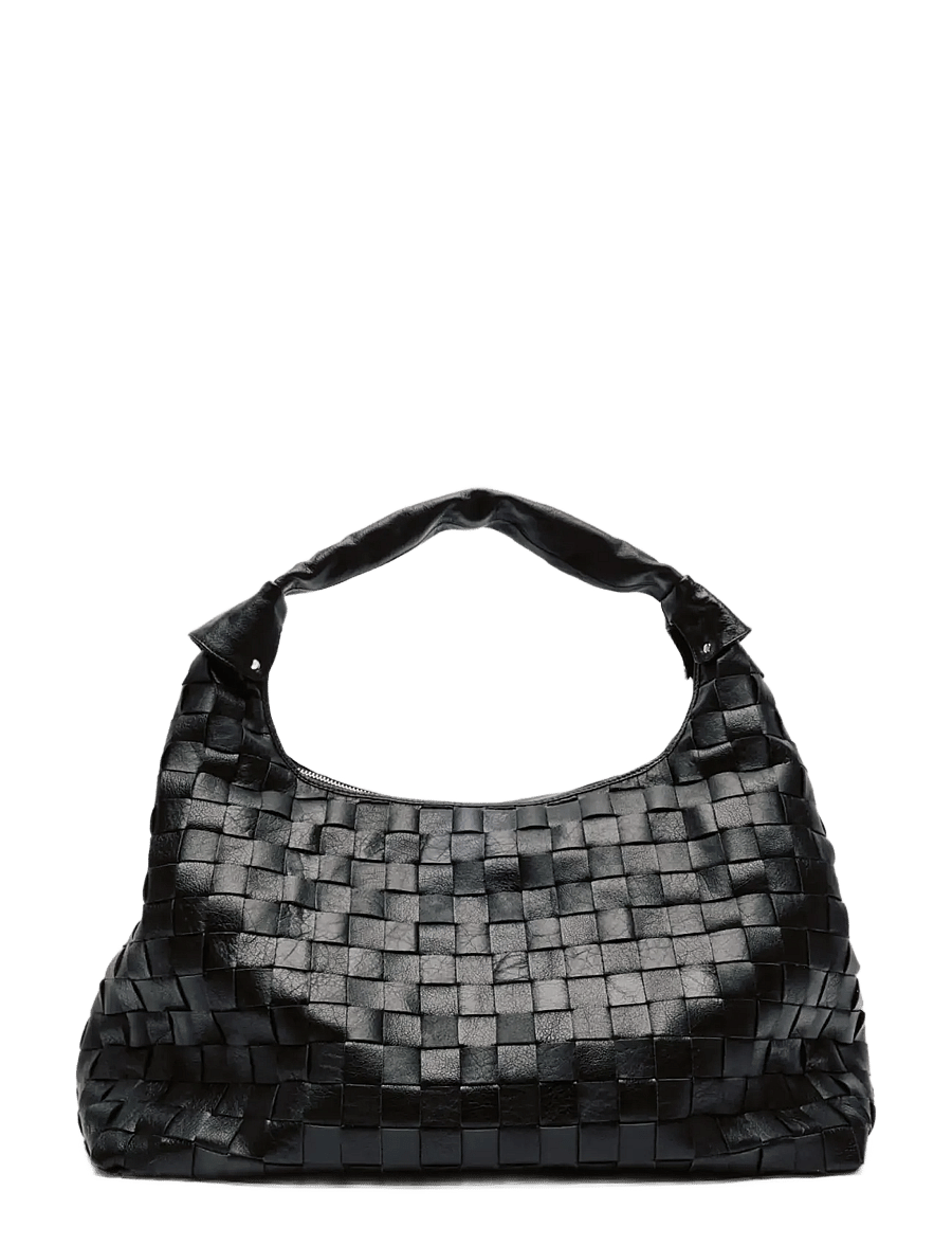 Nunoo - Maxi Dandy Braided Air 1 Black - skuldertasker - black - 1
