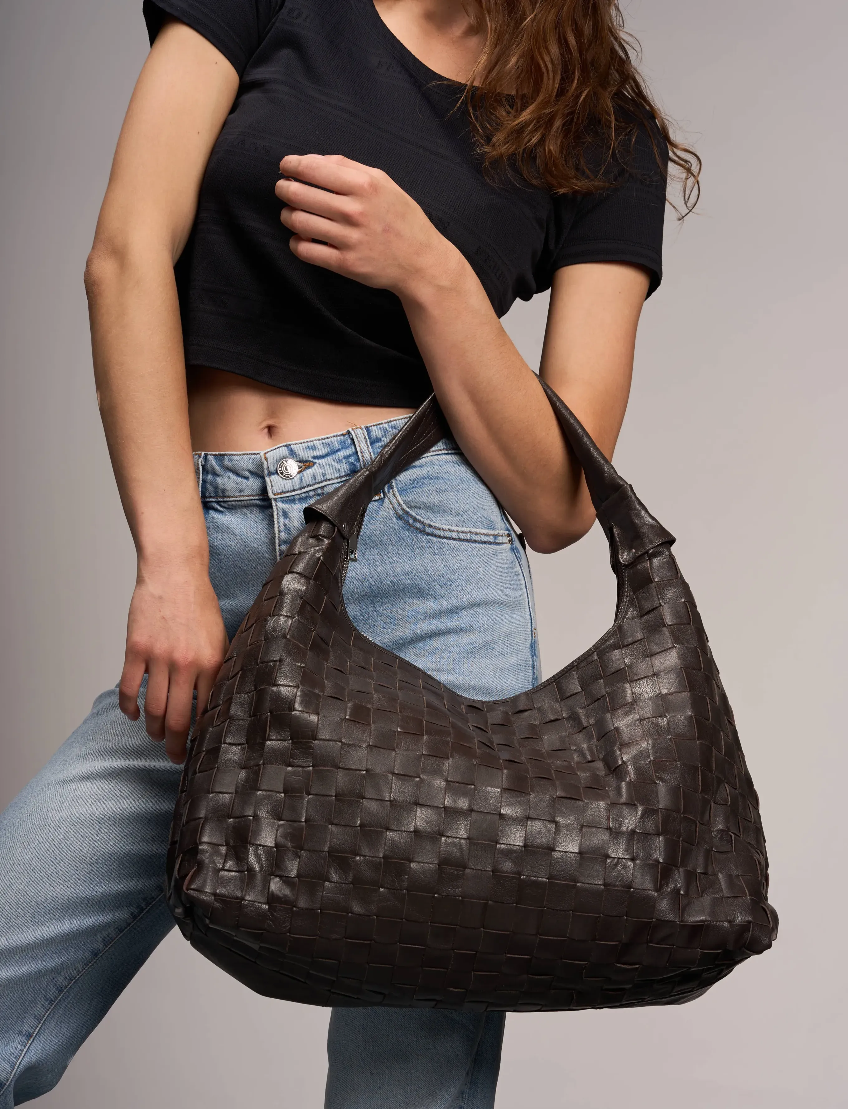 Nunoo - Maxi Dandy Braided Air 1 Dark Brown - festmode zu outlet-preisen - dark brown - 4