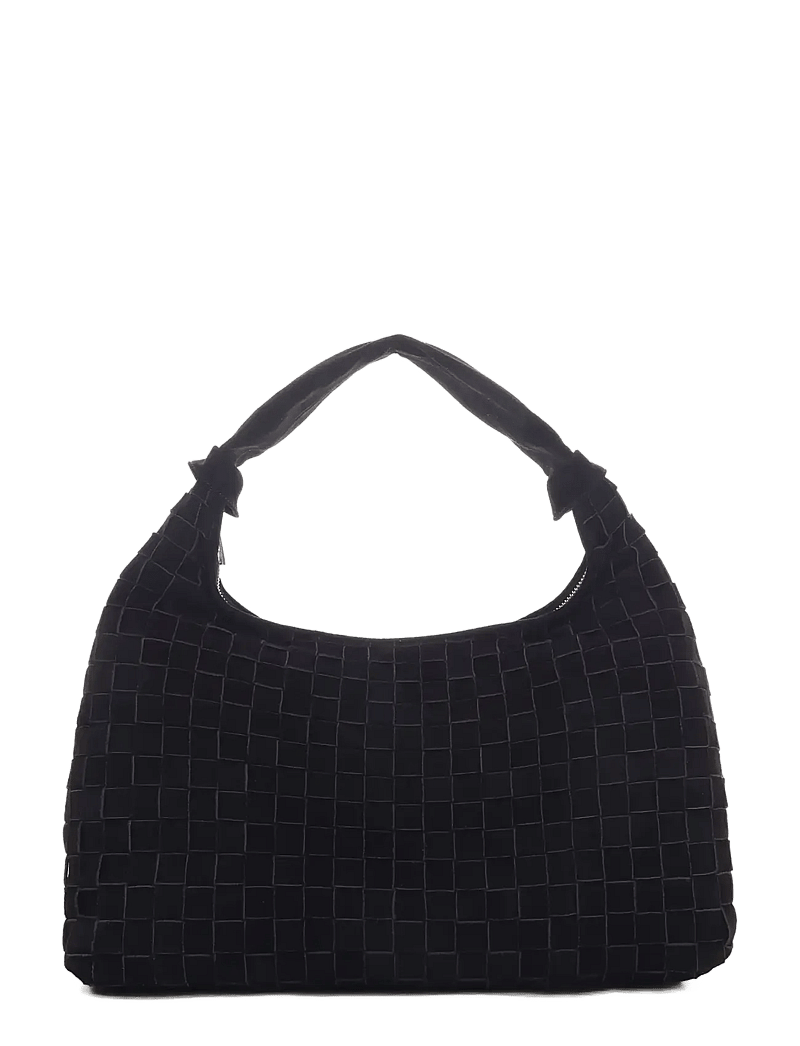 Nunoo - Maxi Dandy Braided Suede Black - særlige begivenheder - black - 0