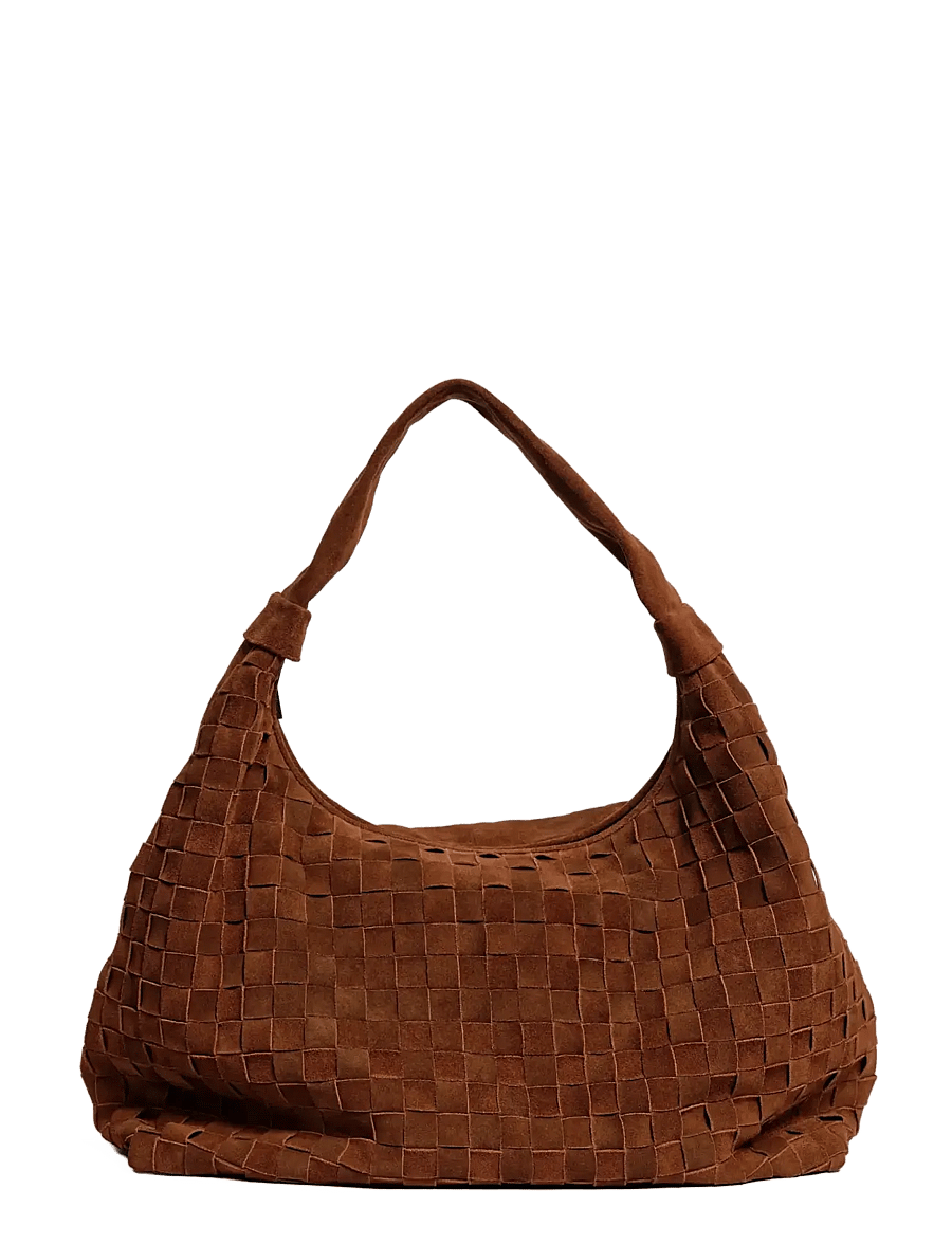 Nunoo - Maxi Dandy Braided Suede Cacao - cacao - 0