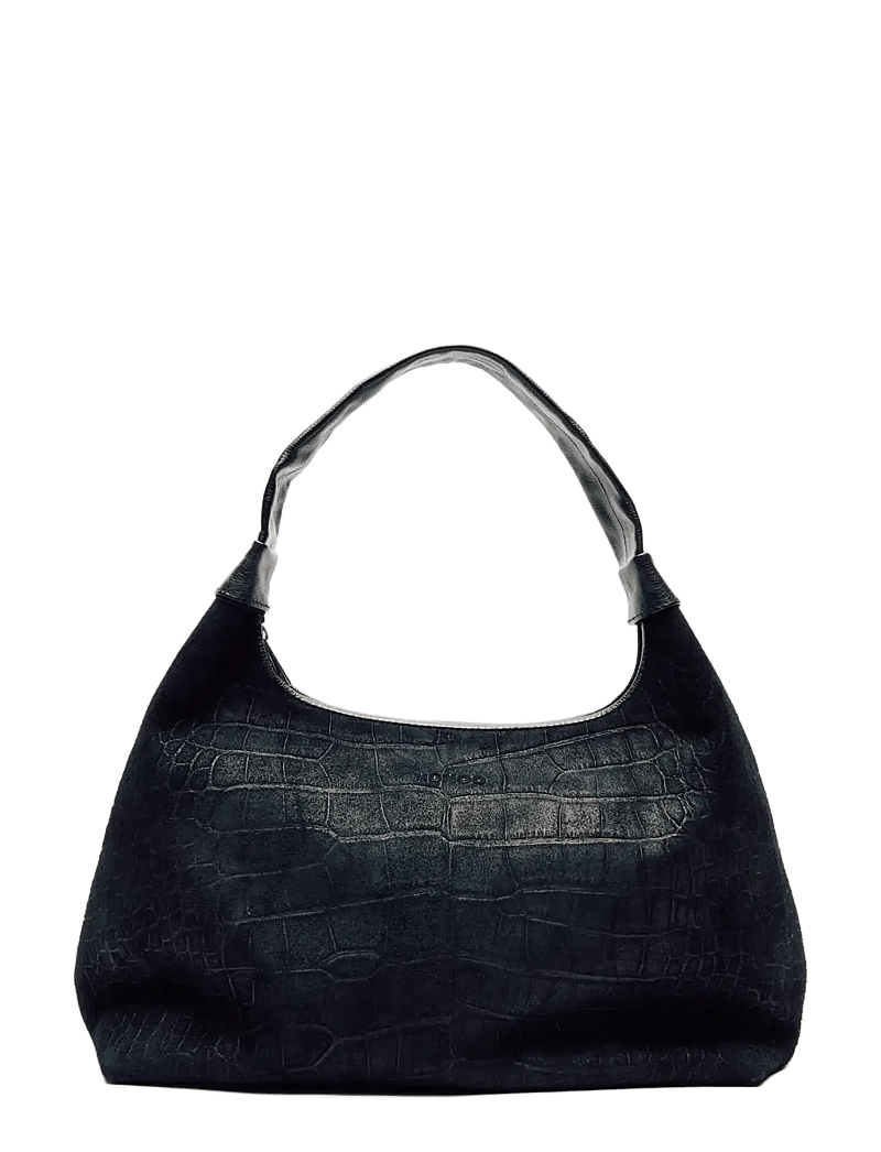 Nunoo - Big Dandy Scale Suede Black - særlige begivenheder - black - 0