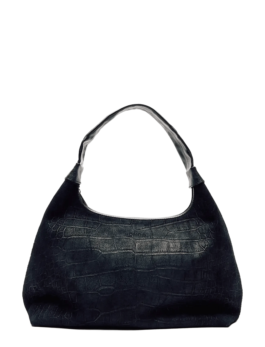 Nunoo - Big Dandy Scale Suede Black - erilised sündmused - black - 0