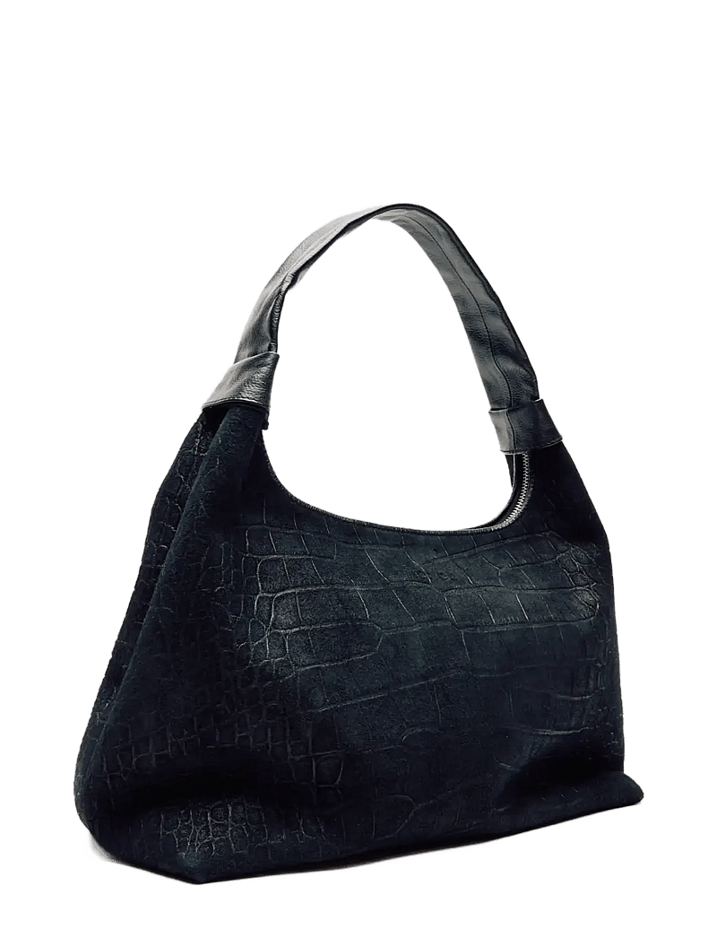 Nunoo - Big Dandy Scale Suede Black - særlige begivenheder - black - 1
