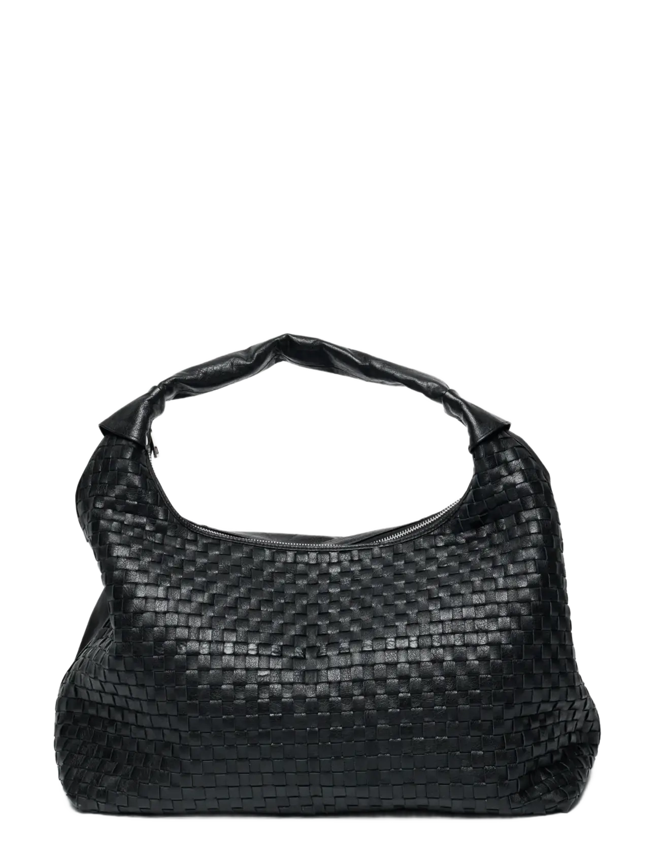 Nunoo Maxi Dandy Braided Mountain Black - Laukut - BLACK / black