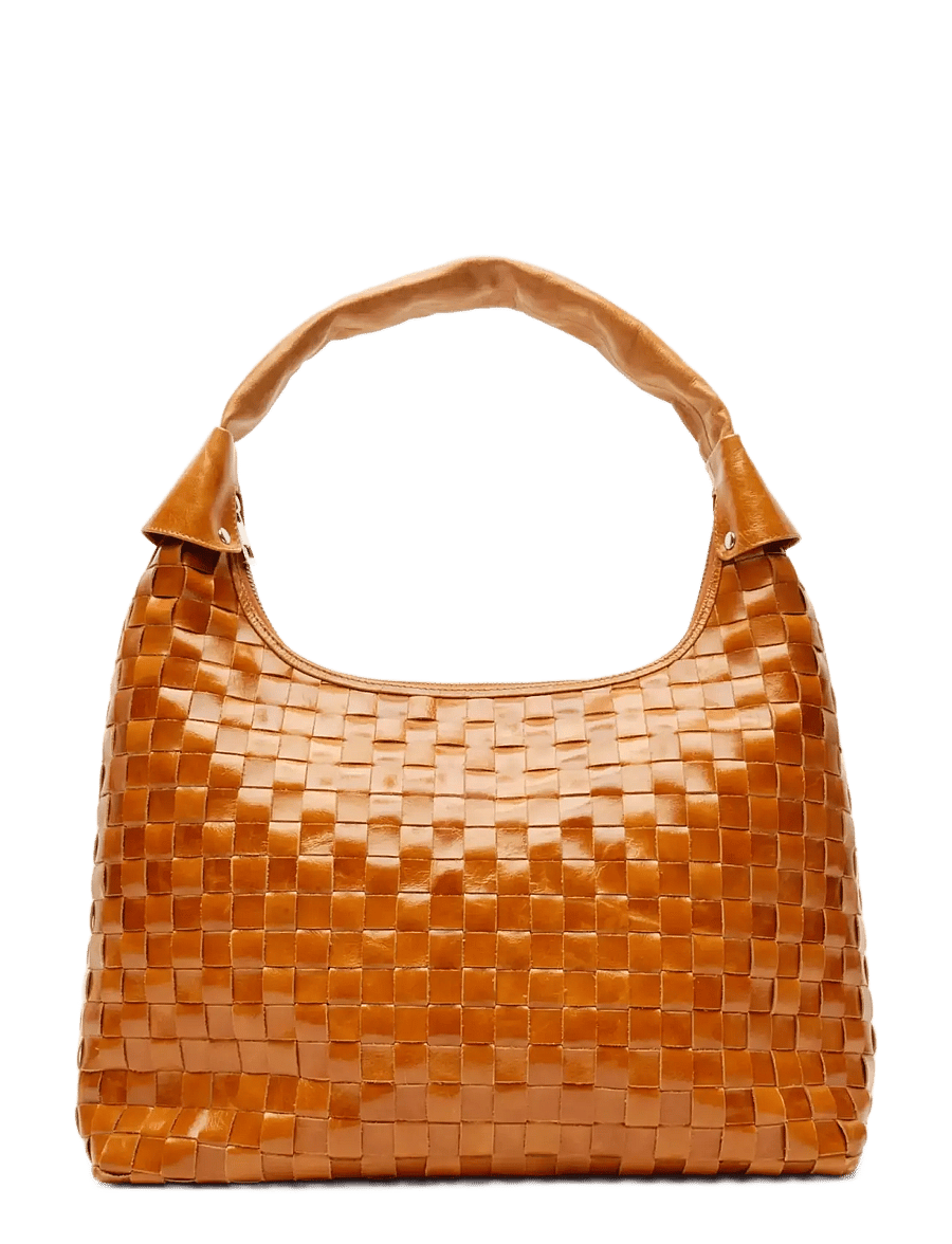 Nunoo - Big Dandy Braided Megah Pecan Brown - handtaschen - pecan brown - 0