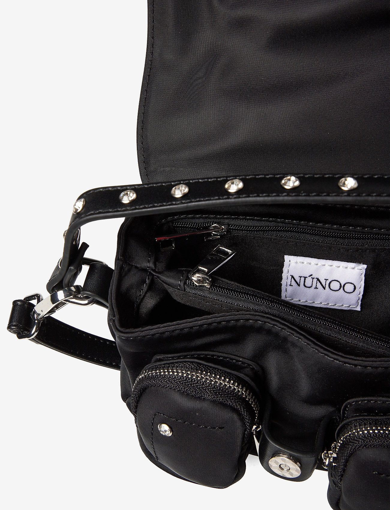 Nunoo - Small Honey Recycled Nylon w. Crystal - black - 3