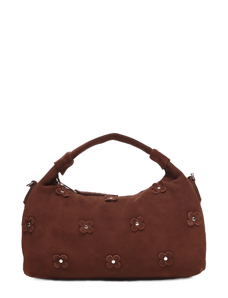 Nunoo - Dandy Icon Suede Cacao - håndtasker - cacao - 0