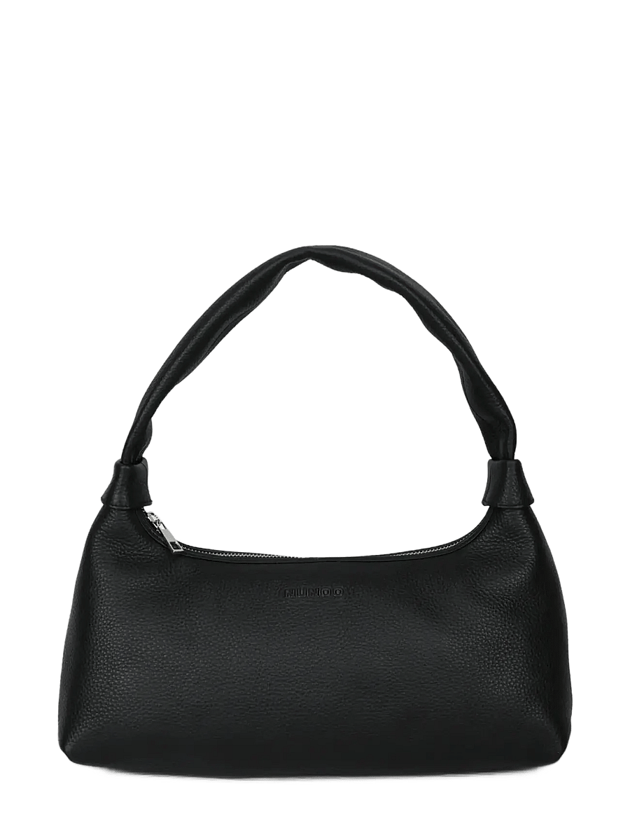 Nunoo - Large Dandy Soft Black - axelremsväskor - black - 0