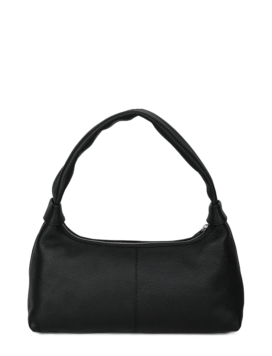 Nunoo - Large Dandy Soft Black - axelremsväskor - black - 2